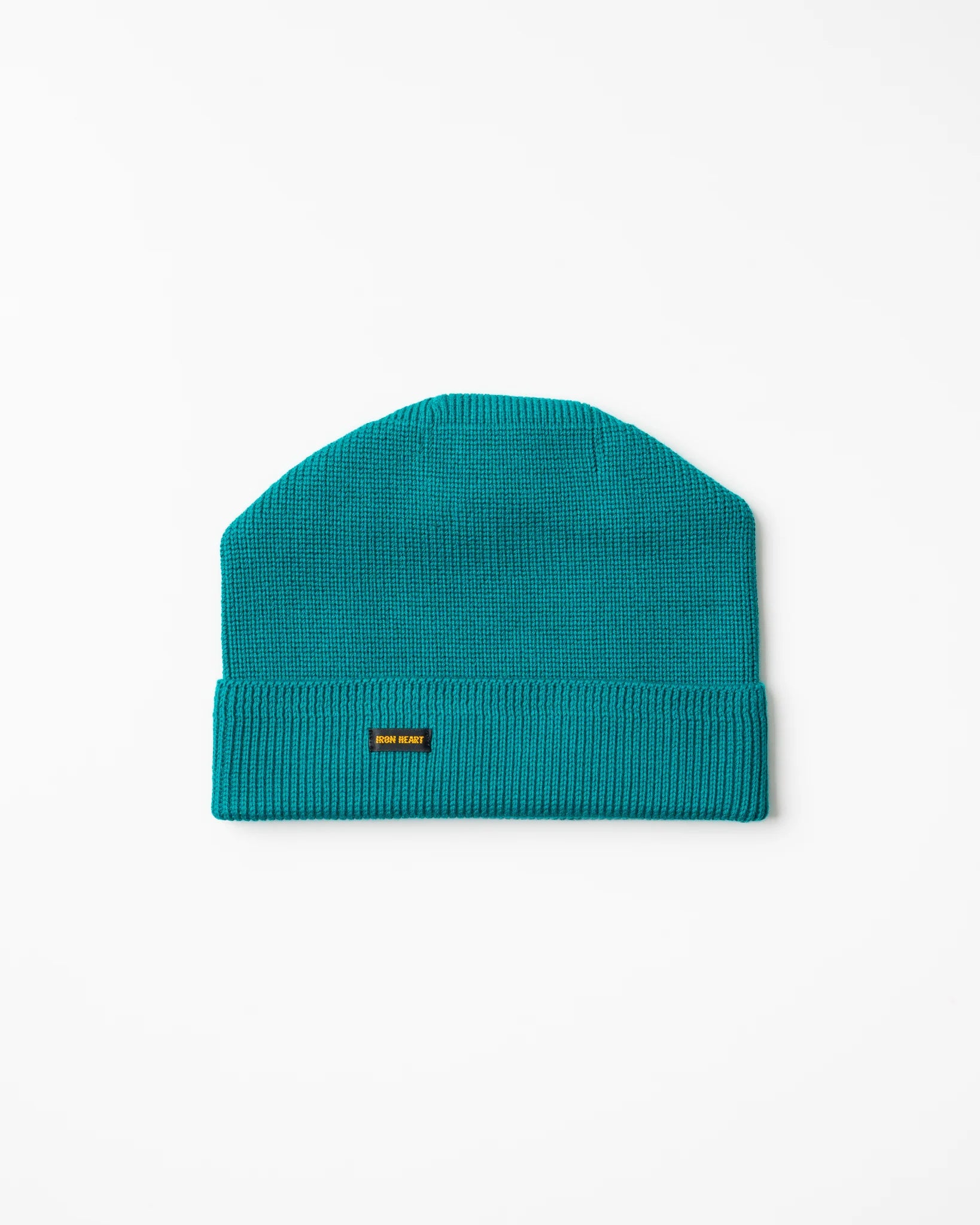 100% Cotton Ribbed Beanie - Blue IHG-081-BLU