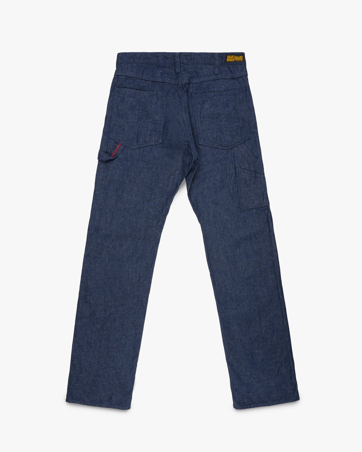 IH-832-IND Iron Heart 10oz Neppy Denim Painter’s Pants - Indigo
