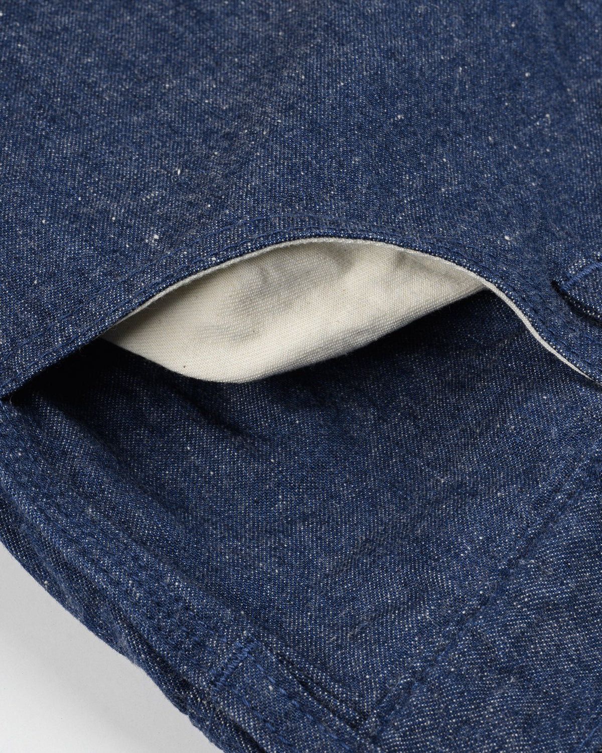 IH-832-IND Iron Heart 10oz Neppy Denim Painter’s Pants - Indigo