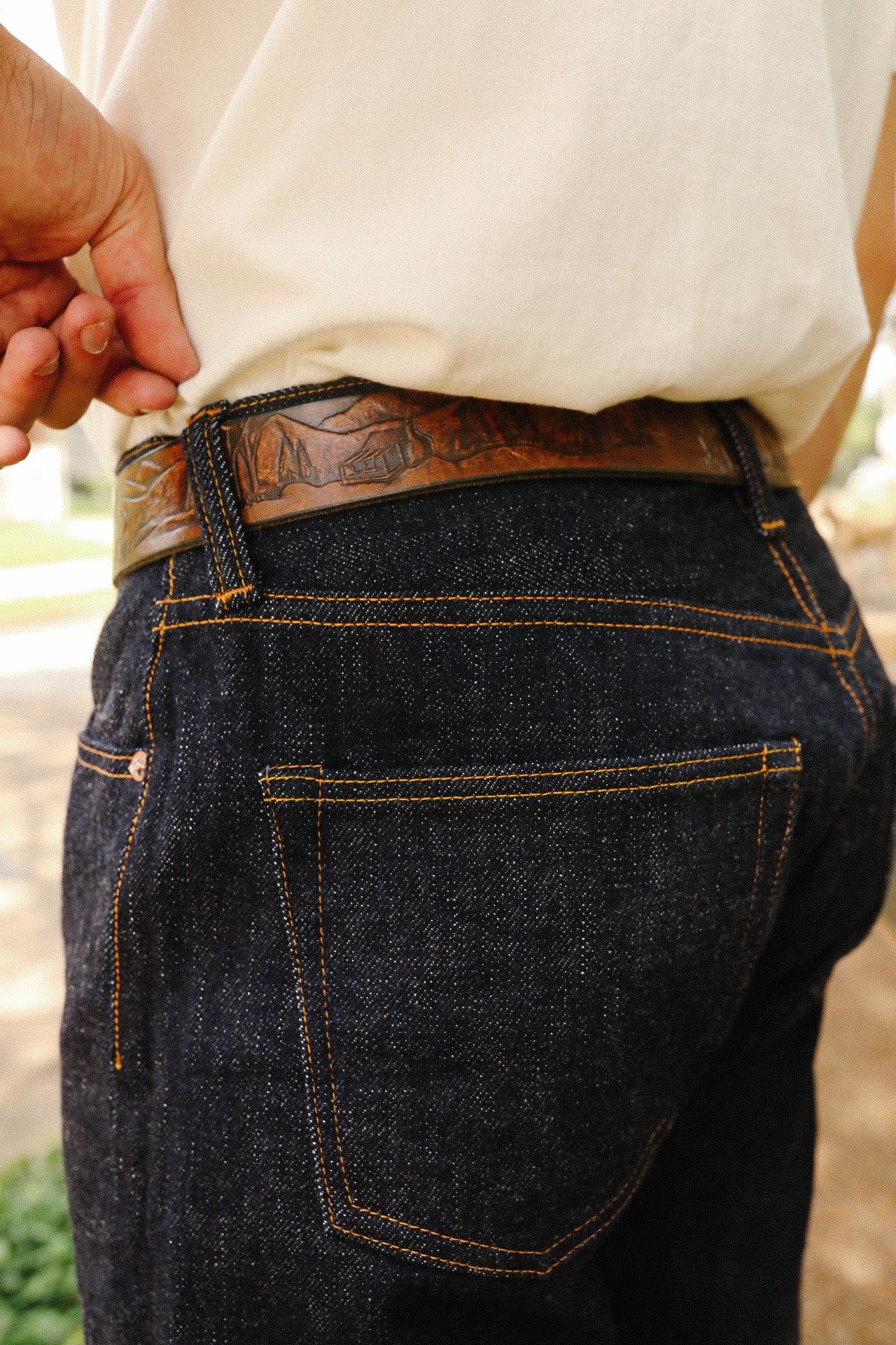 21oz Zero Model Slim Straight Jean- Indigo (S5000VX21ozⅡ)