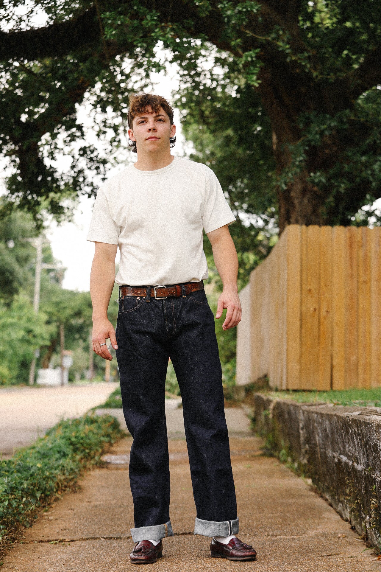 21oz Zero Model Slim Straight Jean- Indigo (S5000VX21ozⅡ)