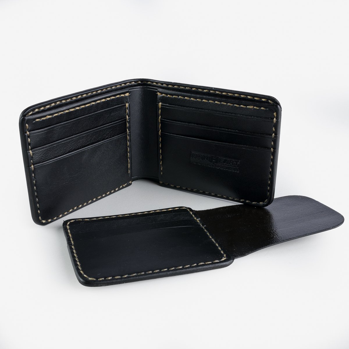 IHG-071-GRN Slimline Small Shell Cordovan Wallet - Green