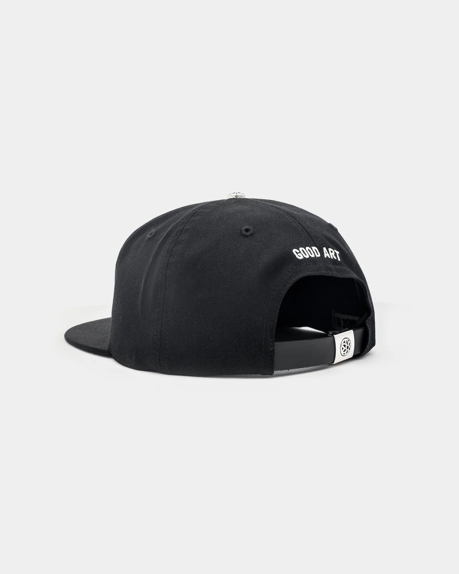 GOOD ART HLYWD Classic Cotton Ball Cap - Rosette - Black