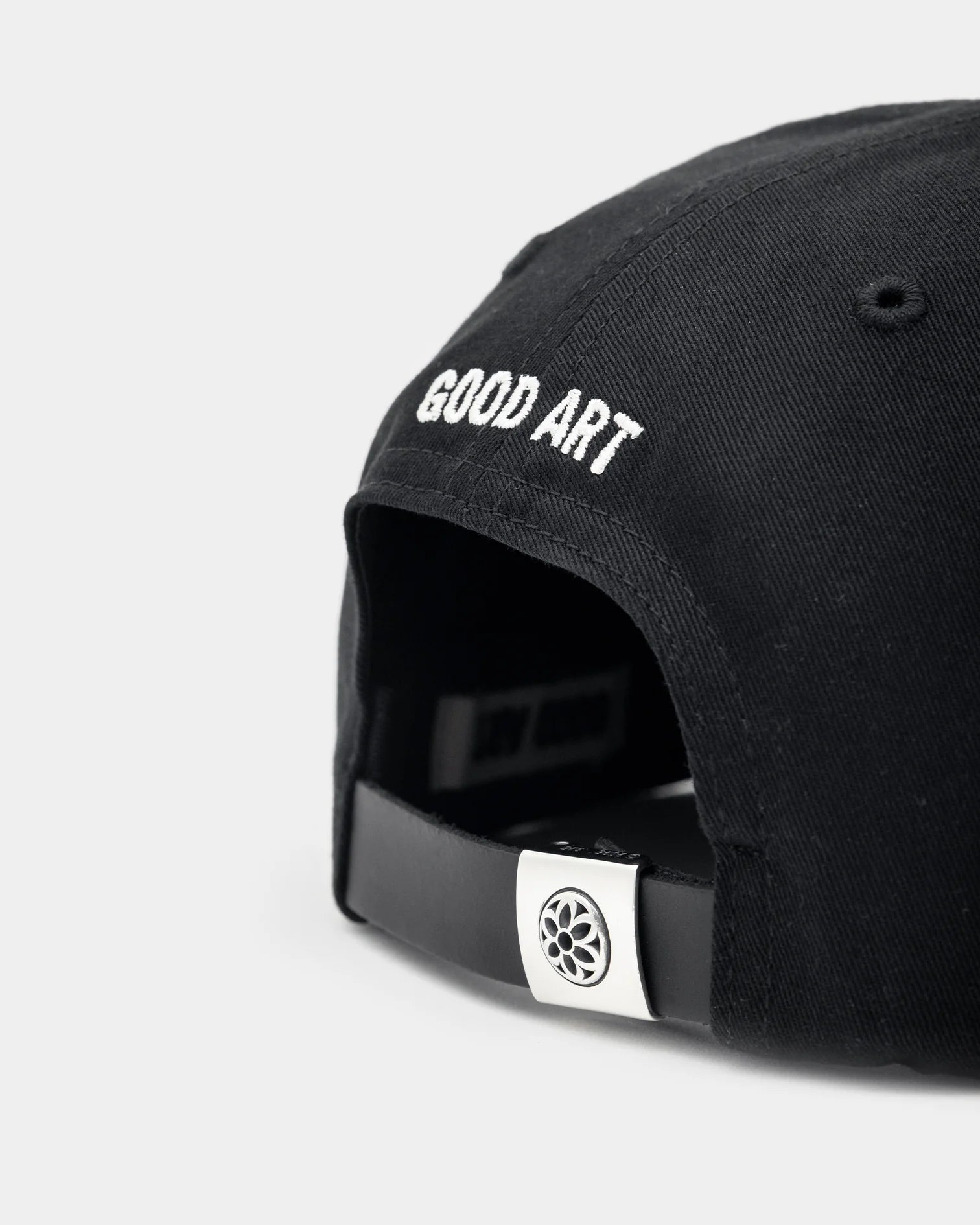GOOD ART HLYWD Classic Cotton Ball Cap - Rosette - Black