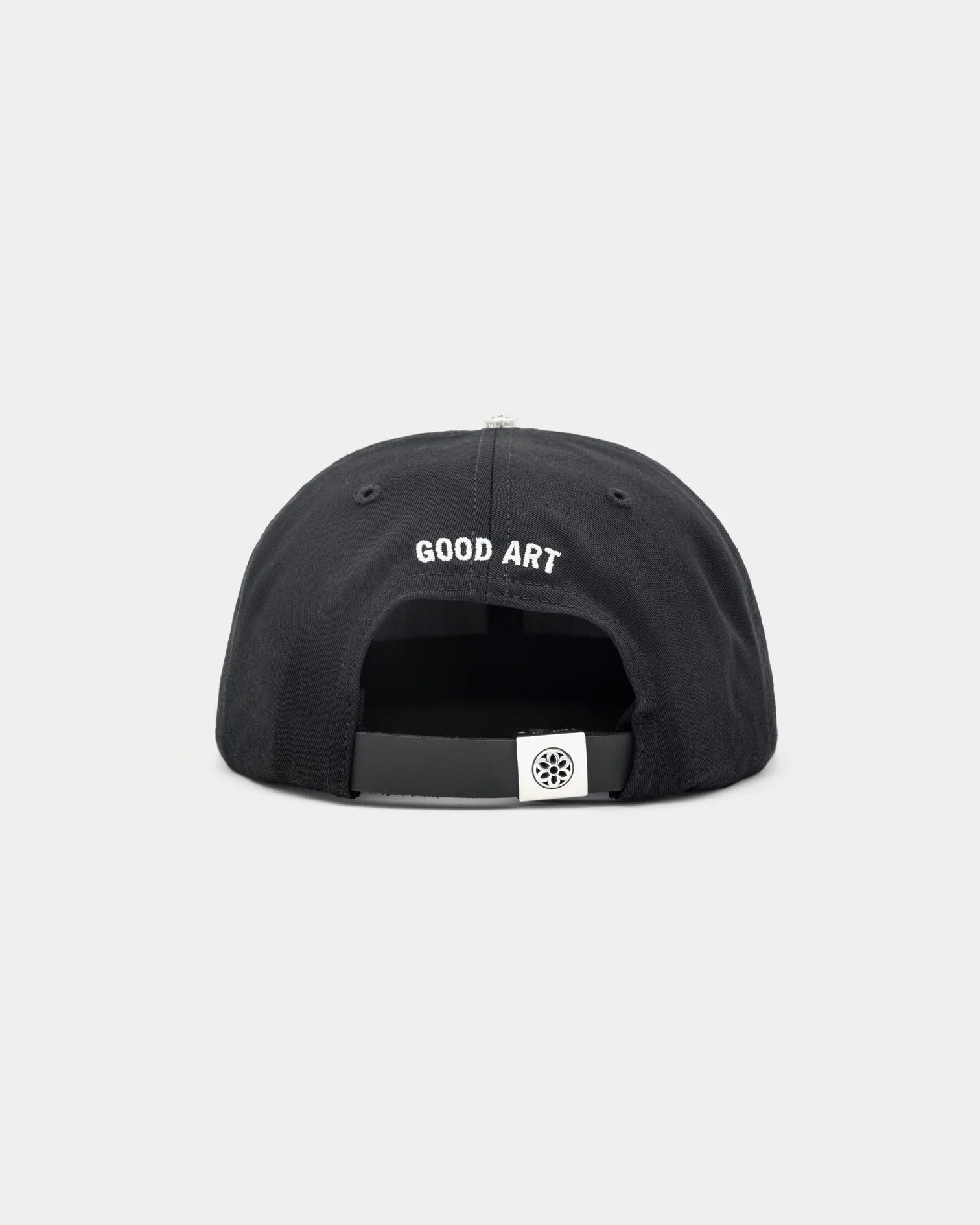 GOOD ART HLYWD Classic Cotton Ball Cap - Rosette - Black