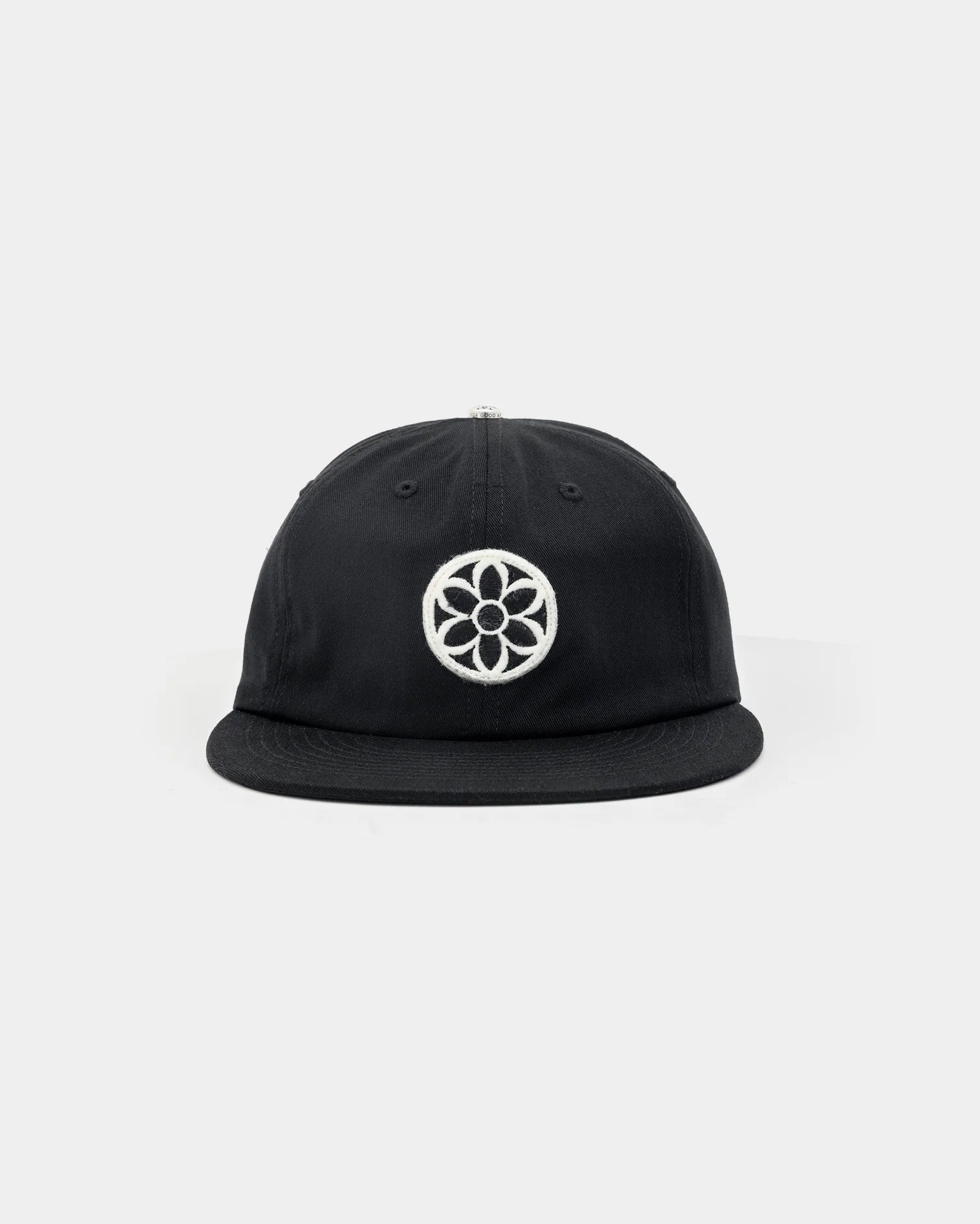 GOOD ART HLYWD Classic Cotton Ball Cap - Rosette - Black