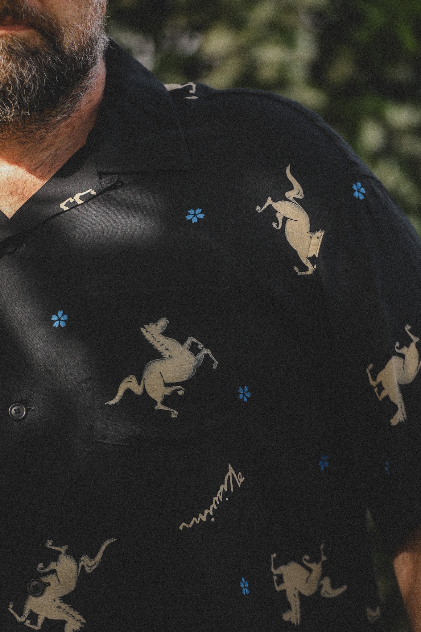 Visvim Crosby Shirt S/S- Black