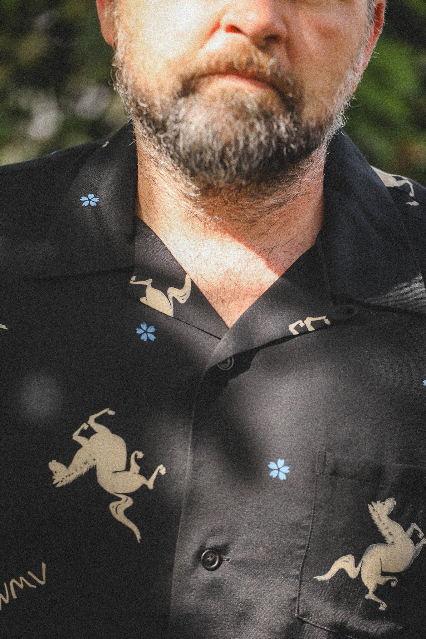 Visvim Crosby Shirt S/S- Black