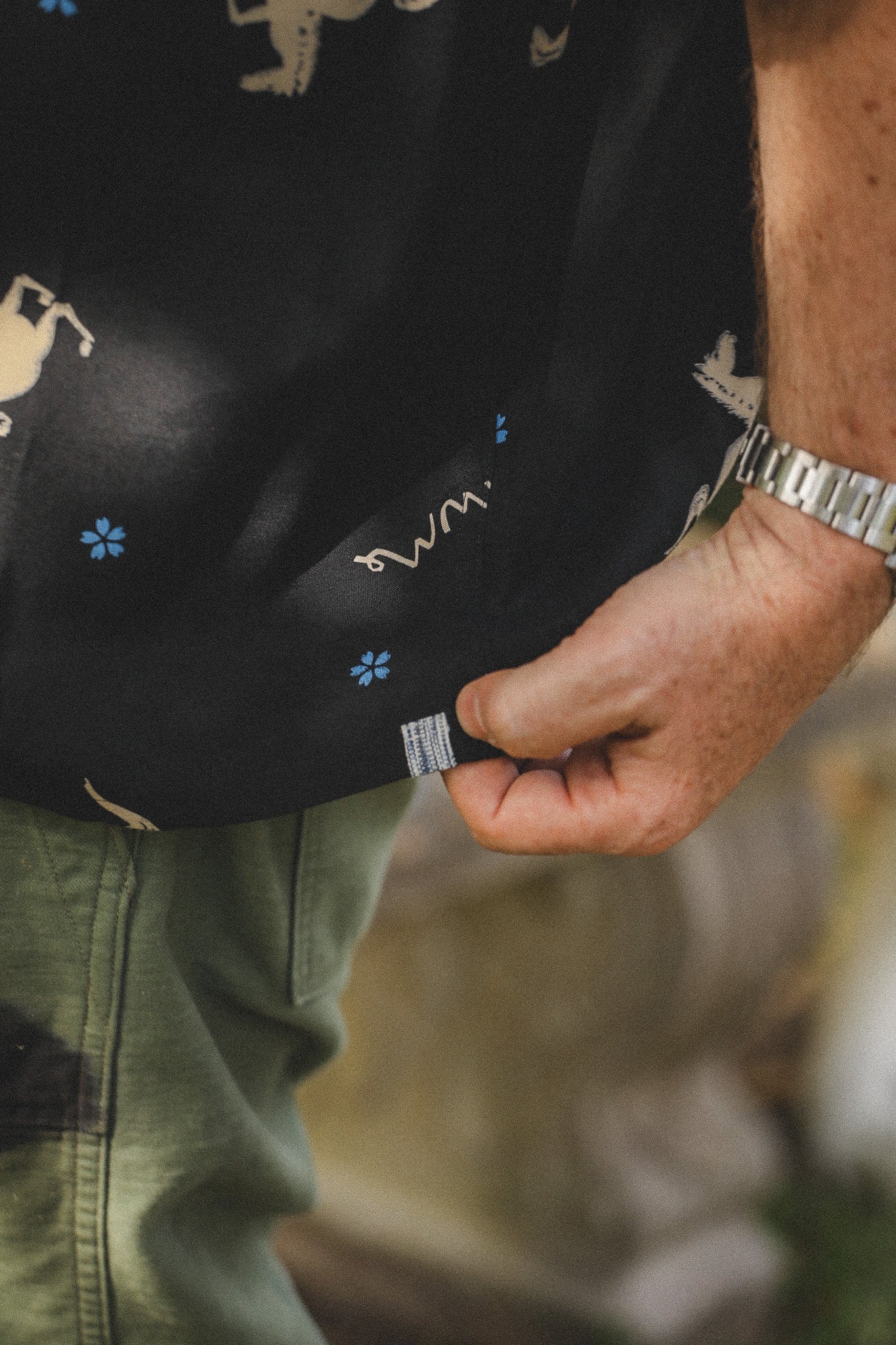 Visvim Crosby Shirt S/S- Black