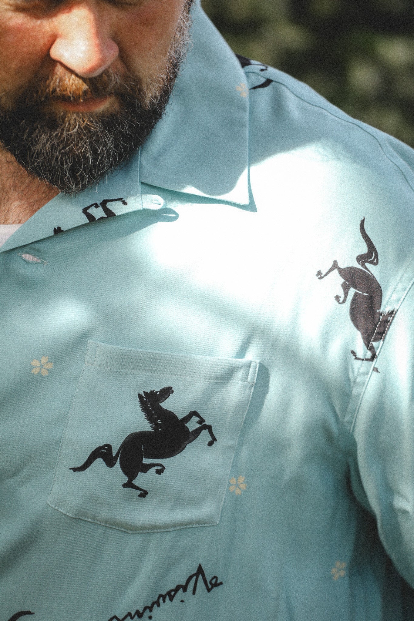 Visvim Crosby Shirt S/S- LT. Green