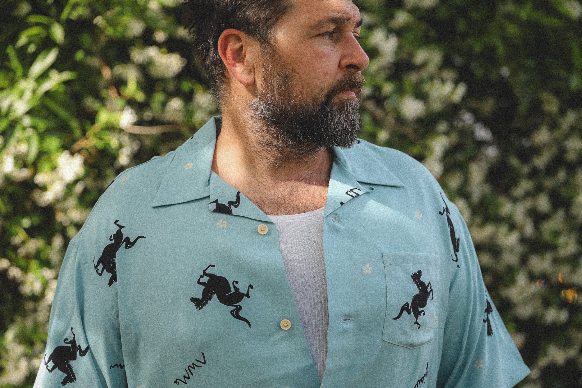 Visvim Crosby Shirt S/S- LT. Green
