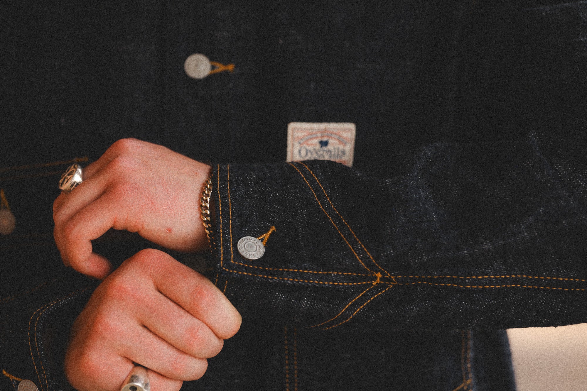 D4620 Studio D'Artisan GL3 Selvedge Denim Coverall Jacket- Indigo