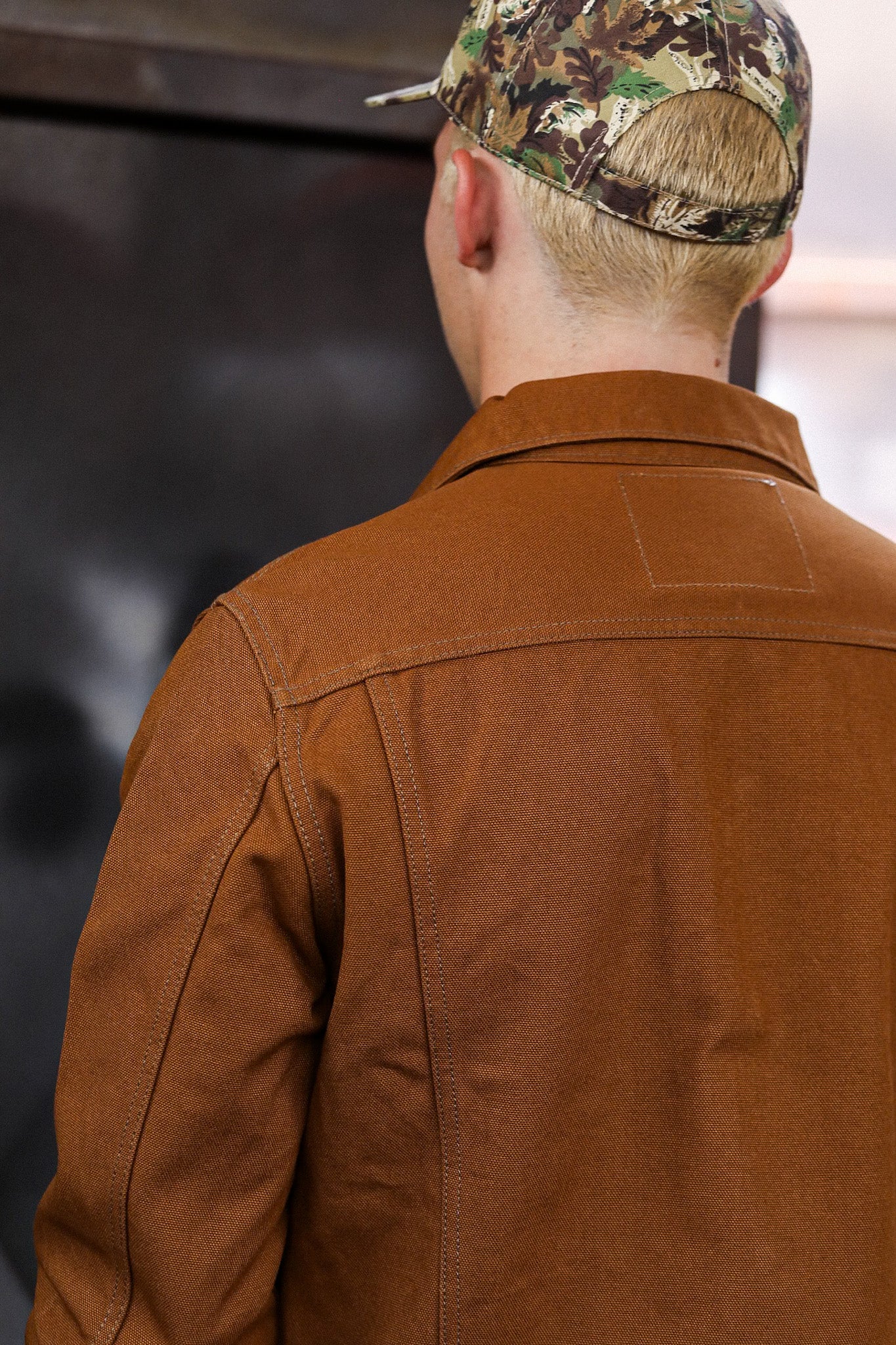 17oz Duck Modified Type III Jacket - Brown IH-2526J