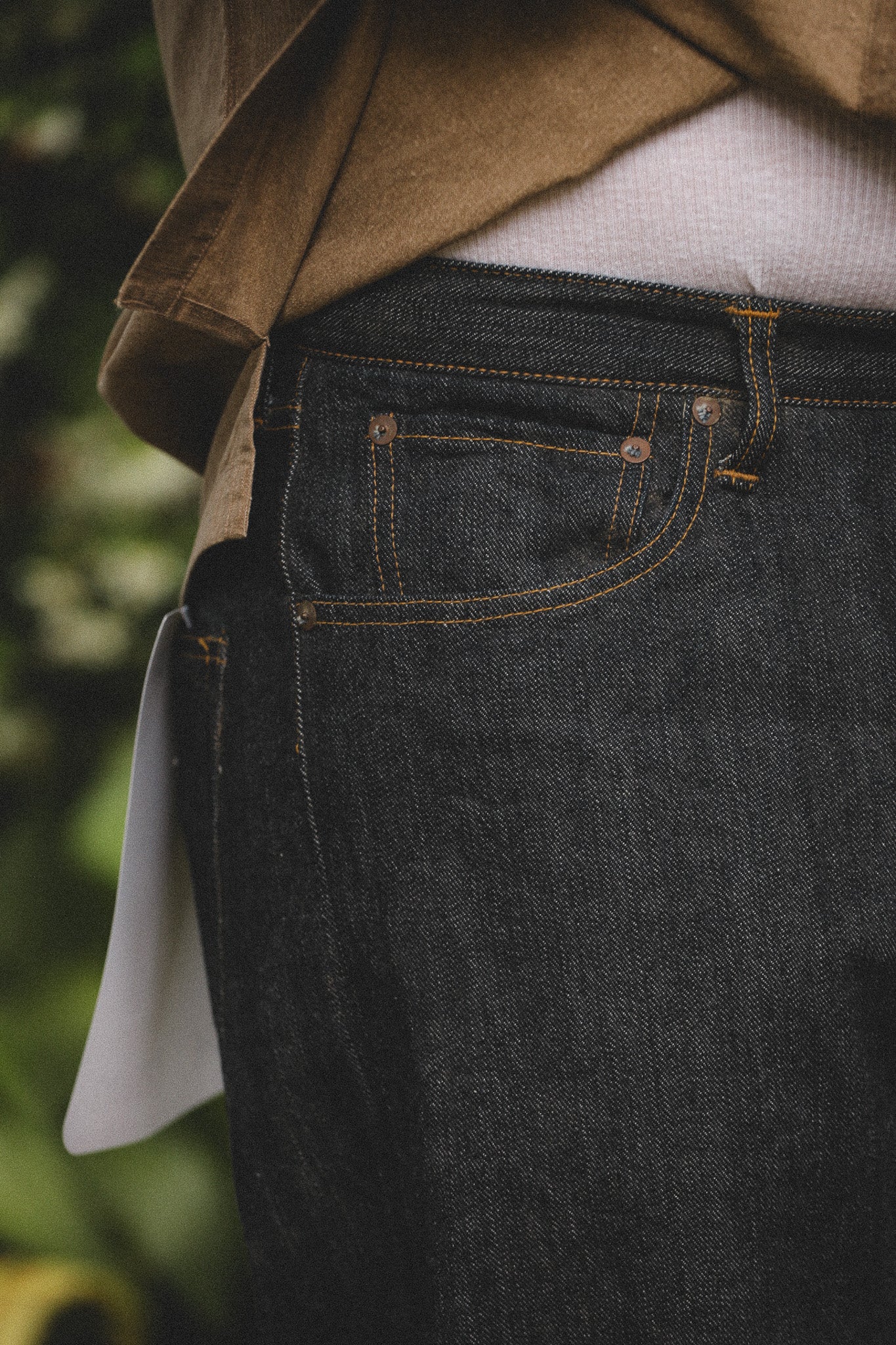 Visvim Social Sculpture 01 Wide Mud OD Jeans- Mud OD