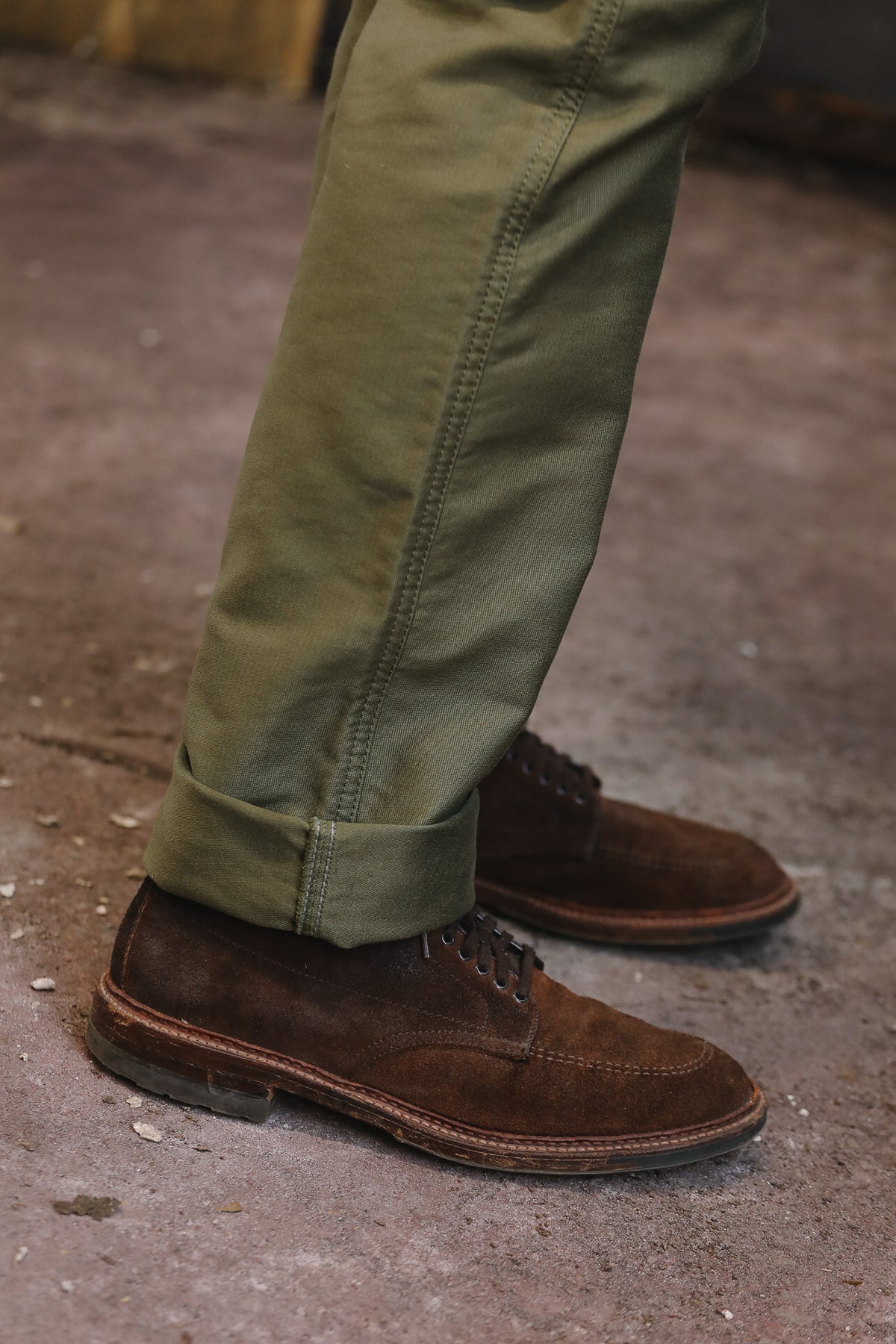 IH-720-OLV Iron Heart 11oz Cotton Whipcord Work Pants - Olive