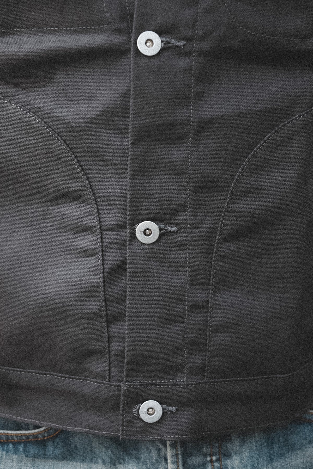 Rogue Territory Supply Vest Dry Wax Canvas- Gray