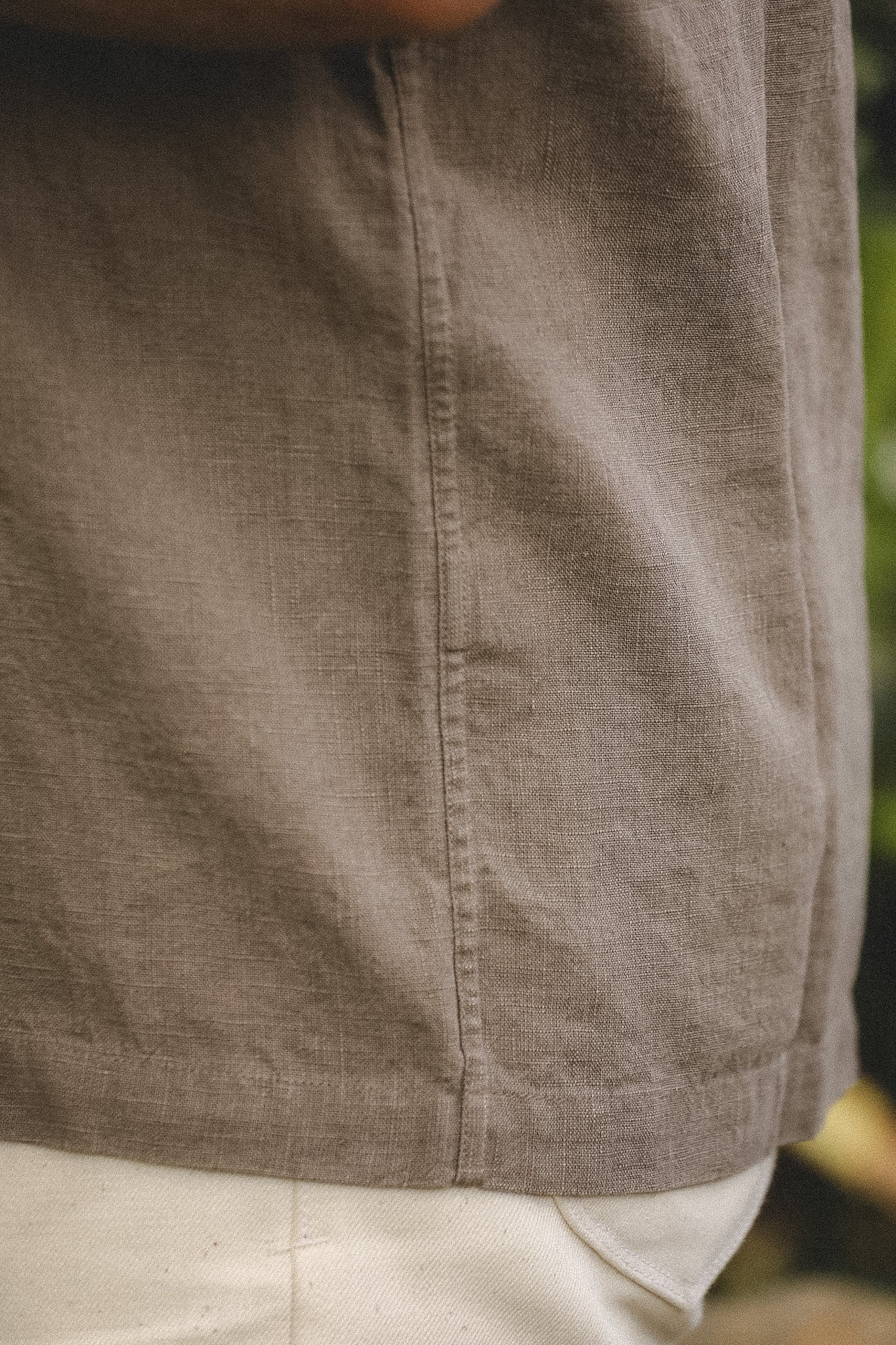 3sixteen Vacation Shirt- Almond Linen