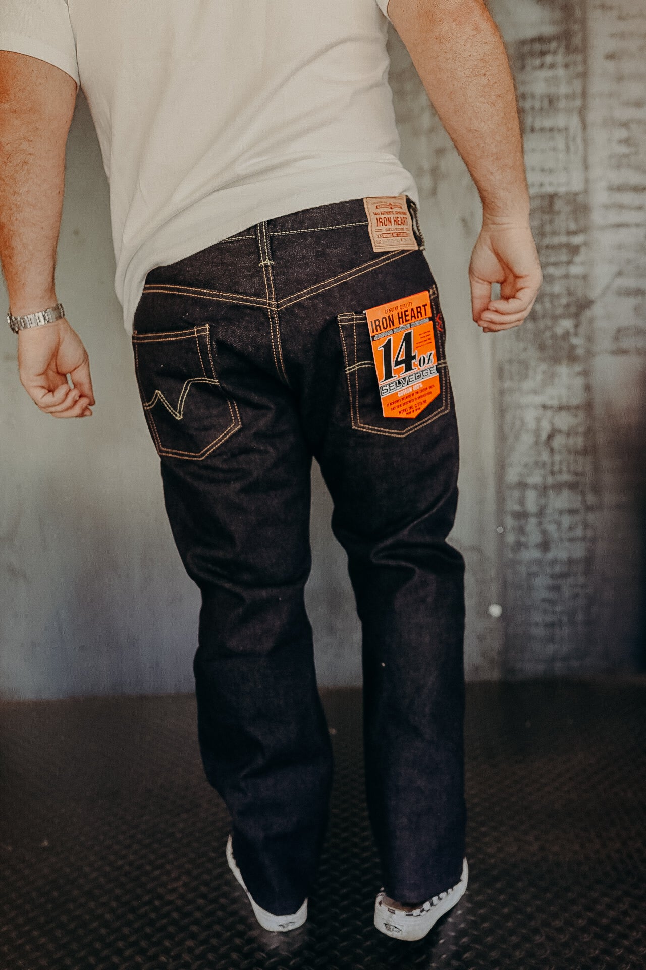 777 Selvedge Denim Slim Tapered Cut Jeans - 14oz Indigo IH-777S-142