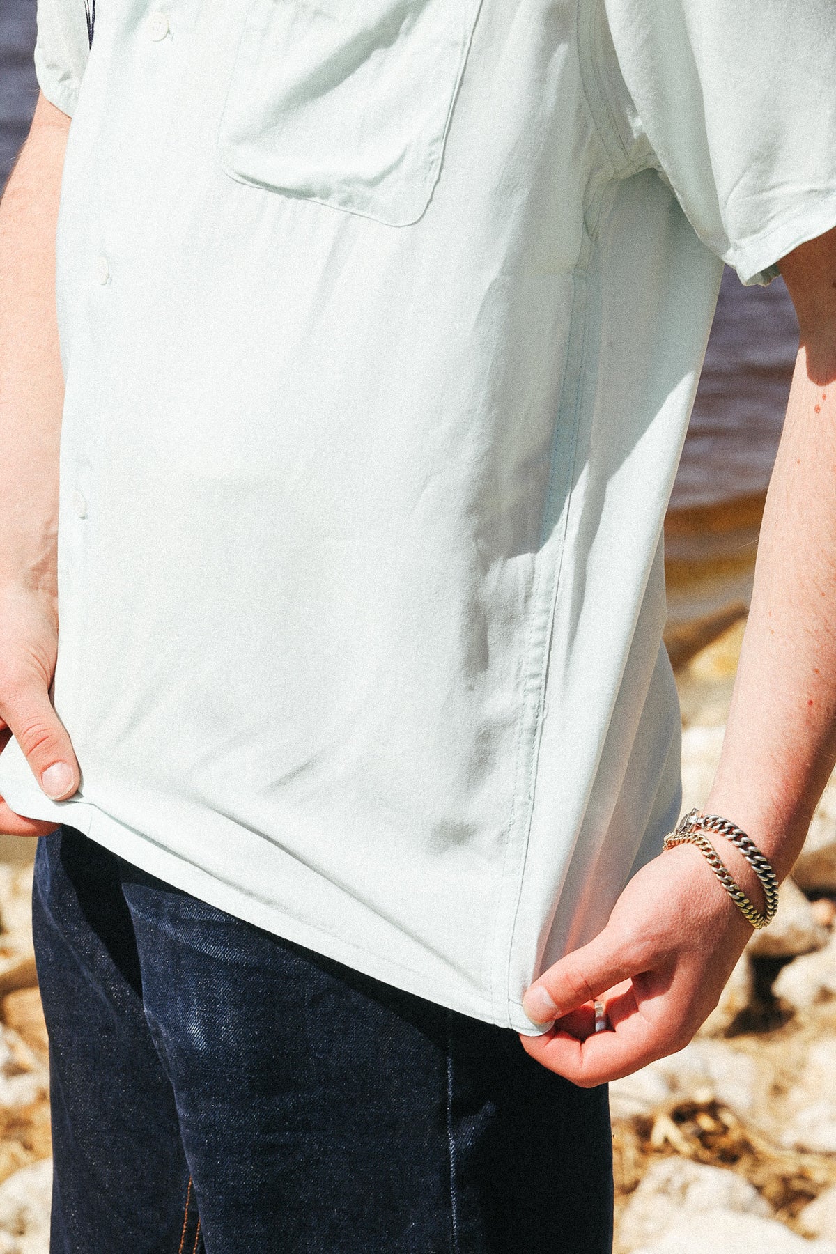 Gonzo Weatherly Catalina Shirt- Shallow Seas