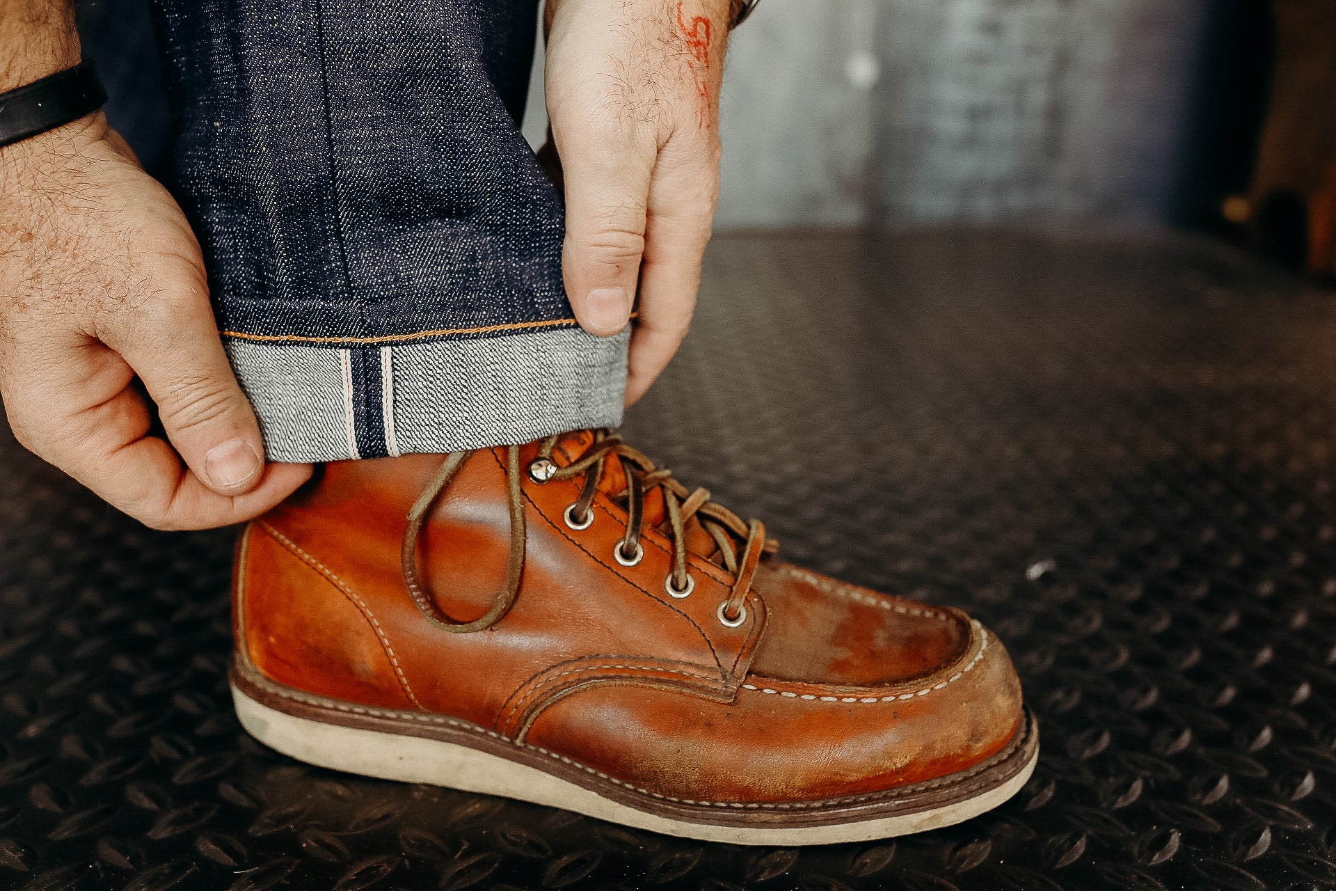 CT-02xn Classic Tapered- Natural Indigo Selvedge