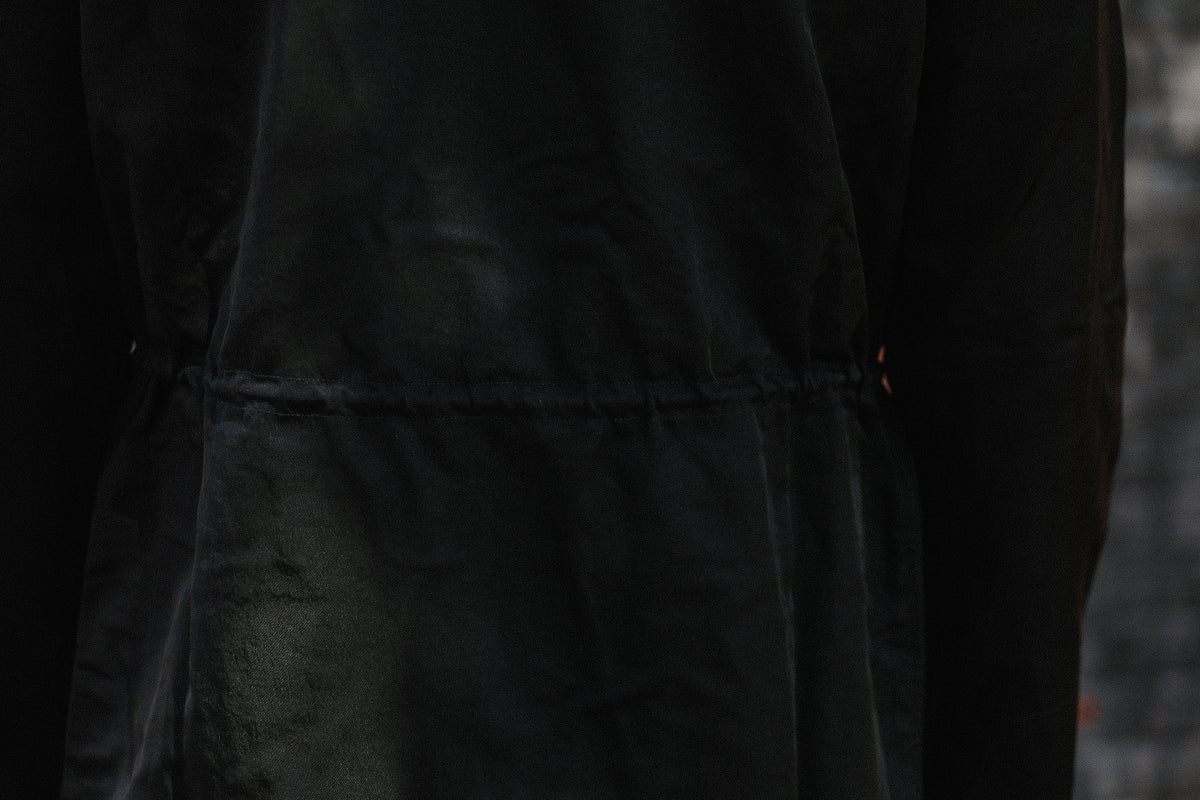 Country Jacket - Black Waxed Nylon