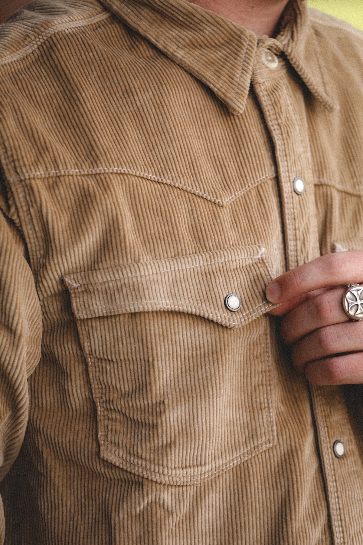 Freenote Cloth Calico Corduroy- Tan