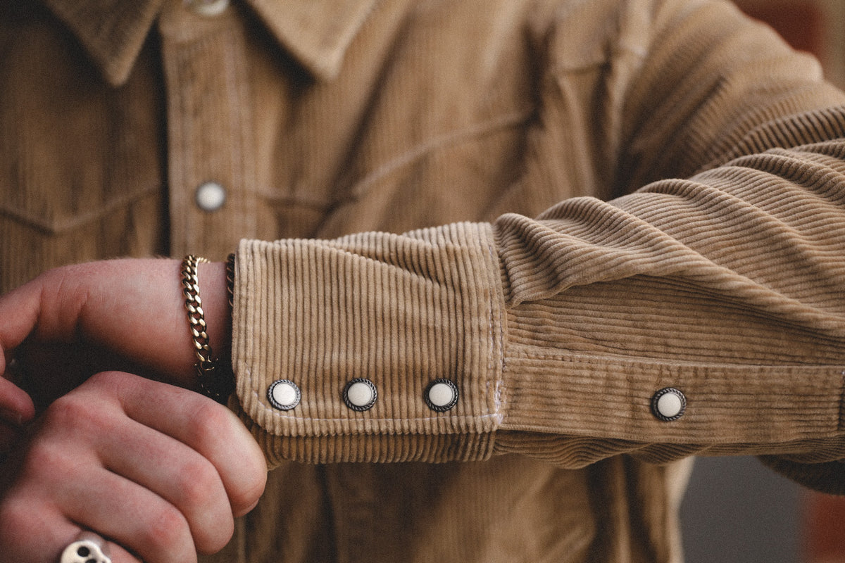 Freenote Cloth Calico Corduroy- Tan