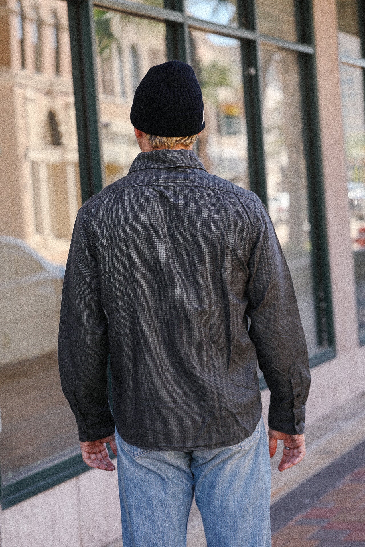 Rancho- Charcoal Check