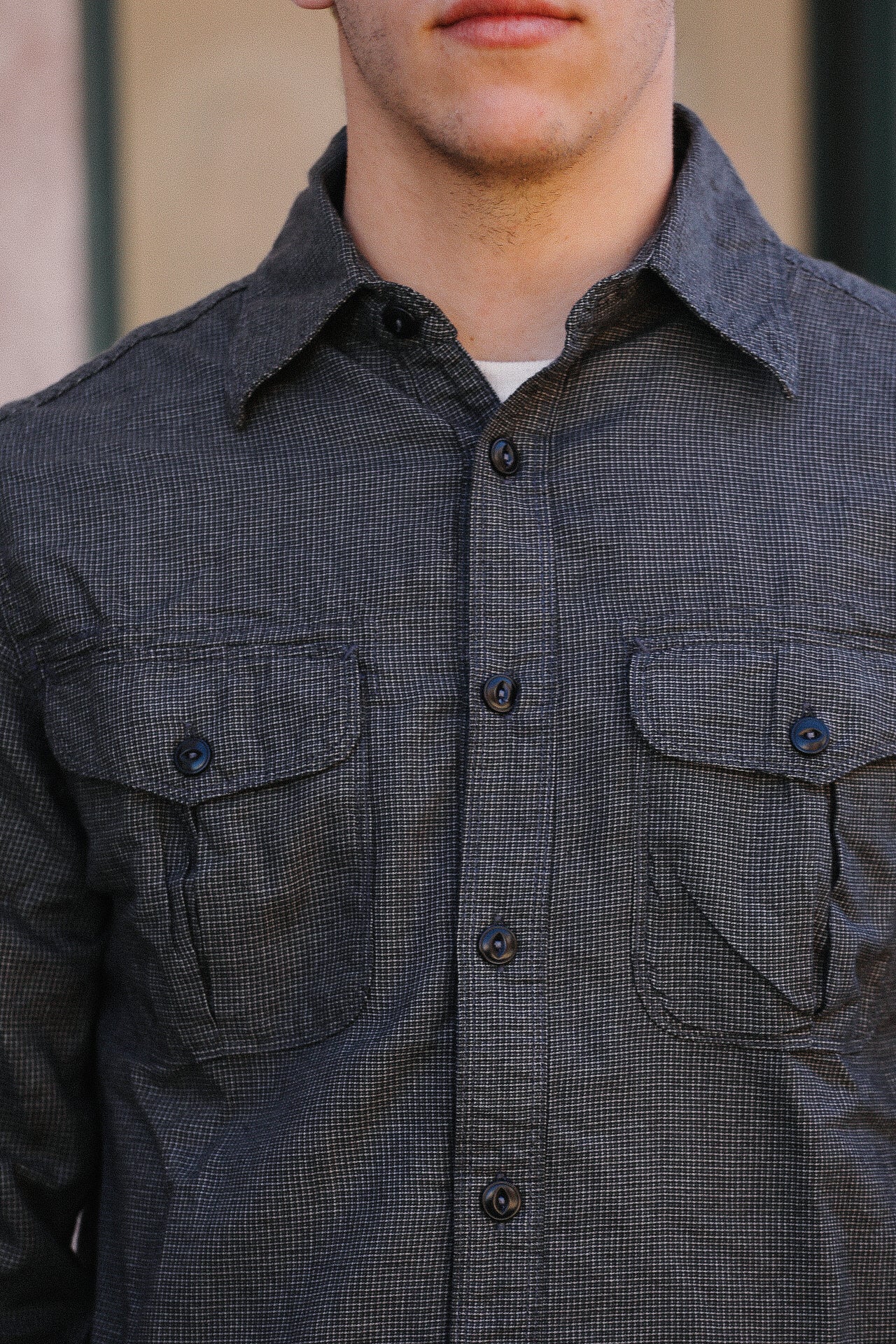 Rancho- Charcoal Check