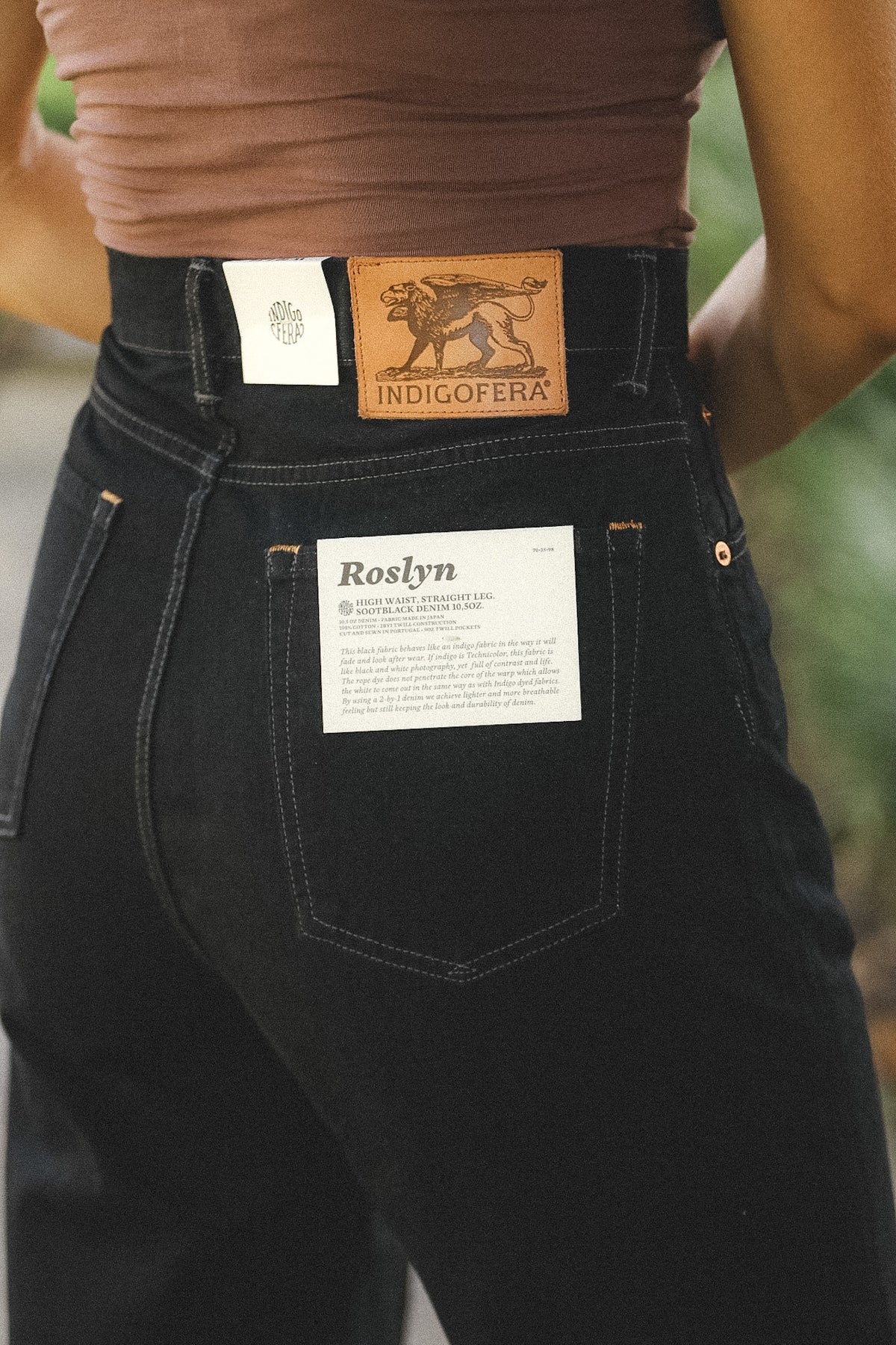 Indigofera Roslyn Women's Jeans- Soot Black