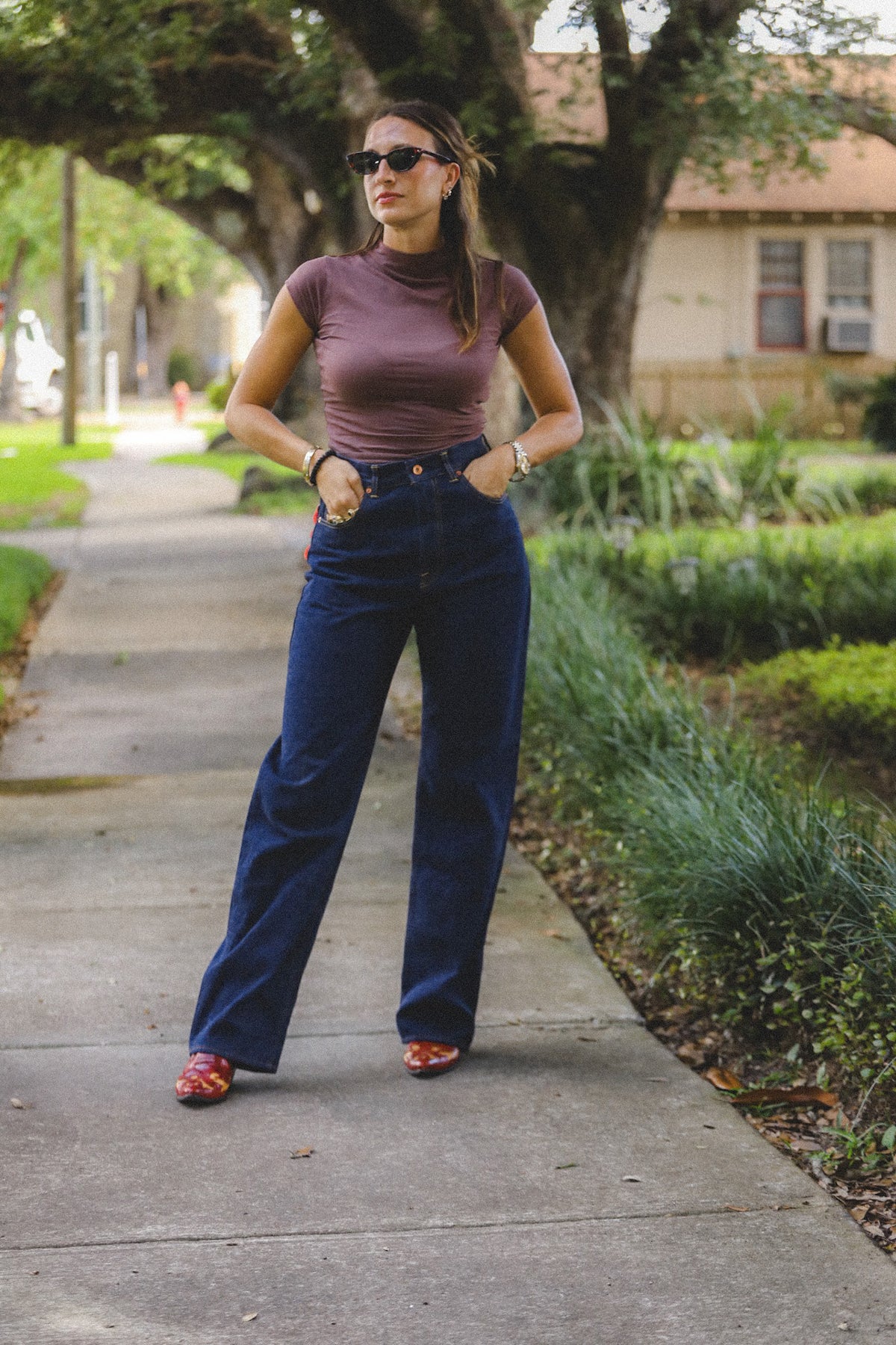 Indigofera Roslyn Women's Jeans- Vintage 70's Denim Rinse