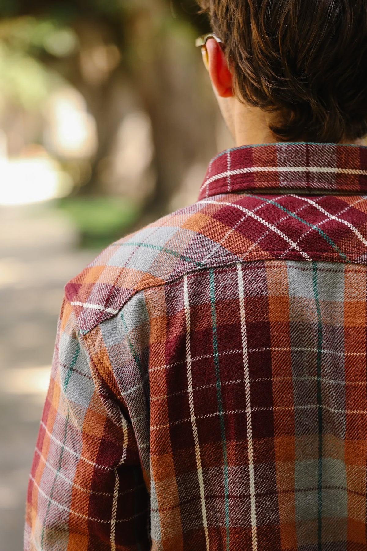 502653 UES Heavy Flannel Shirt- Wine