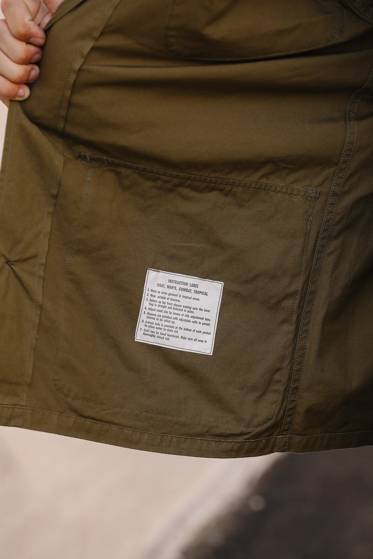 F2452 FOB Factory Jungle Fatigue Jacket- Olive