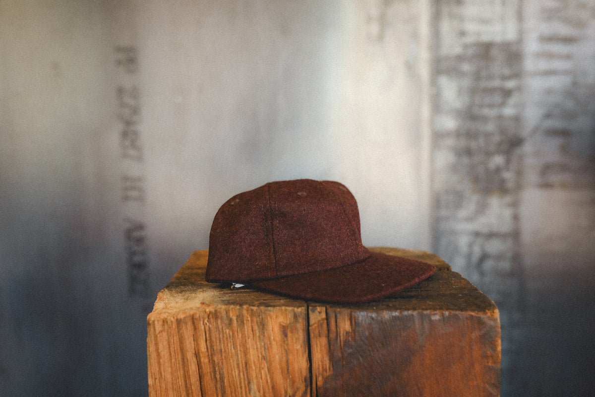 Dehen 1920 Unstructured Baseball Hat - Wool Fig