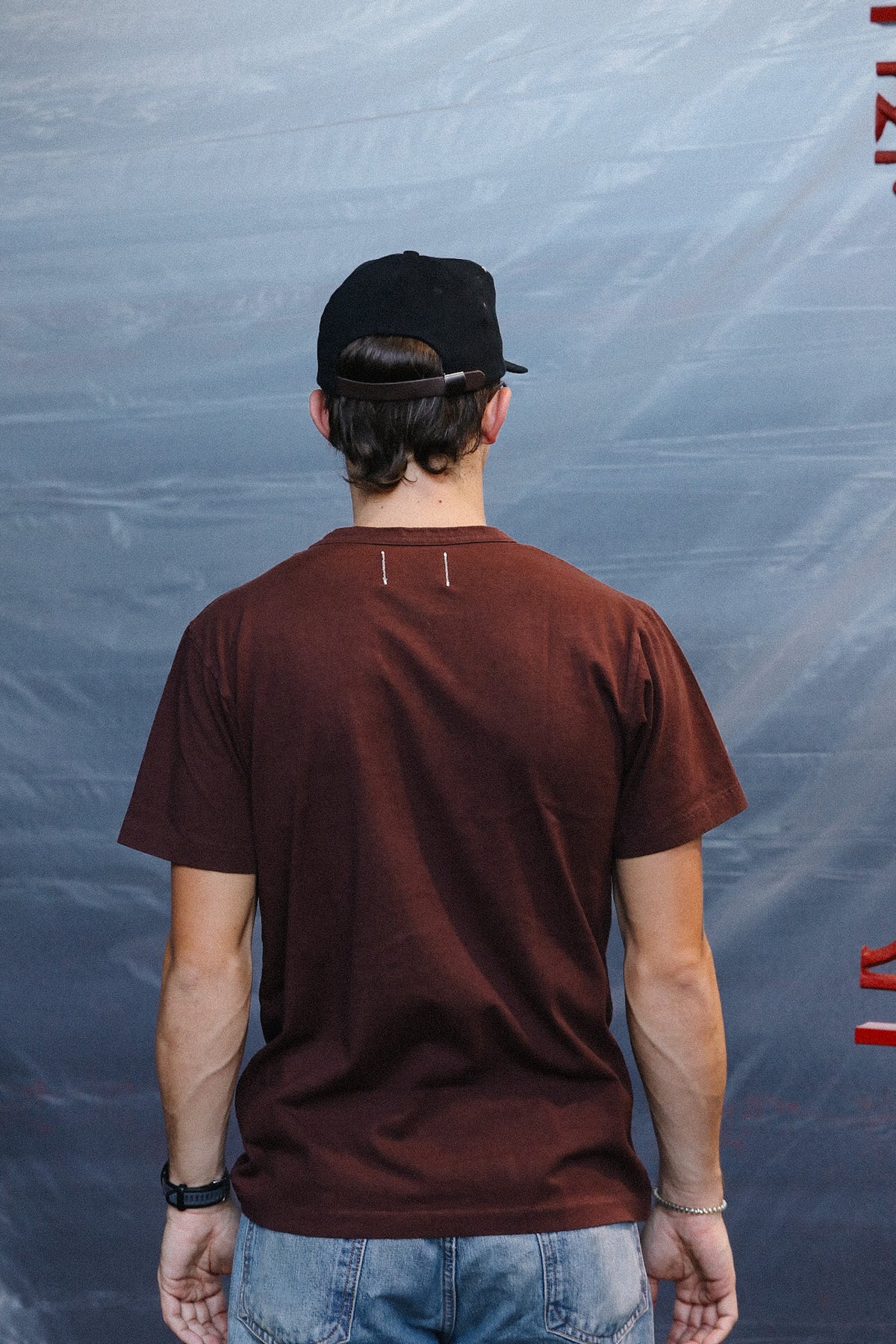 Dehen 1920 Heavy Duty Single Pocket Tee-Fig