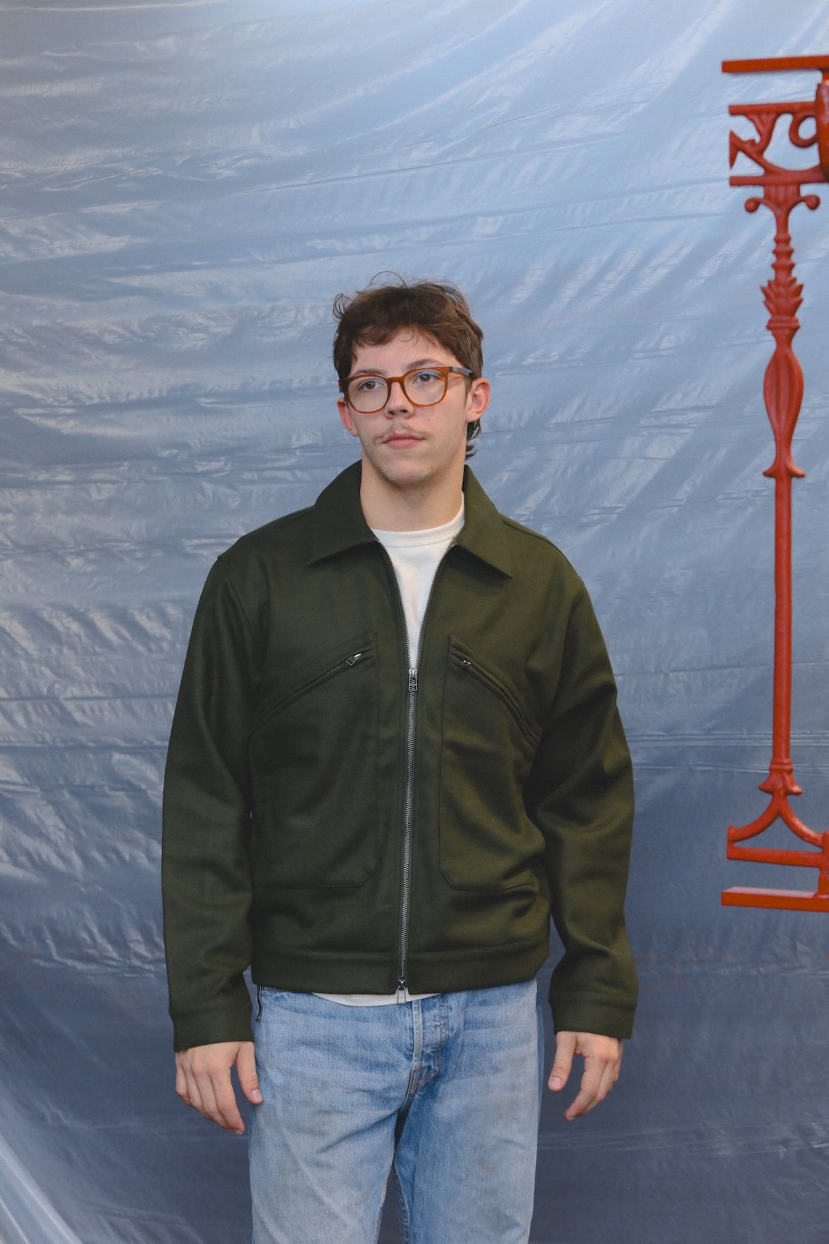 3sixteen Cycling Jacket- Hunter Green
