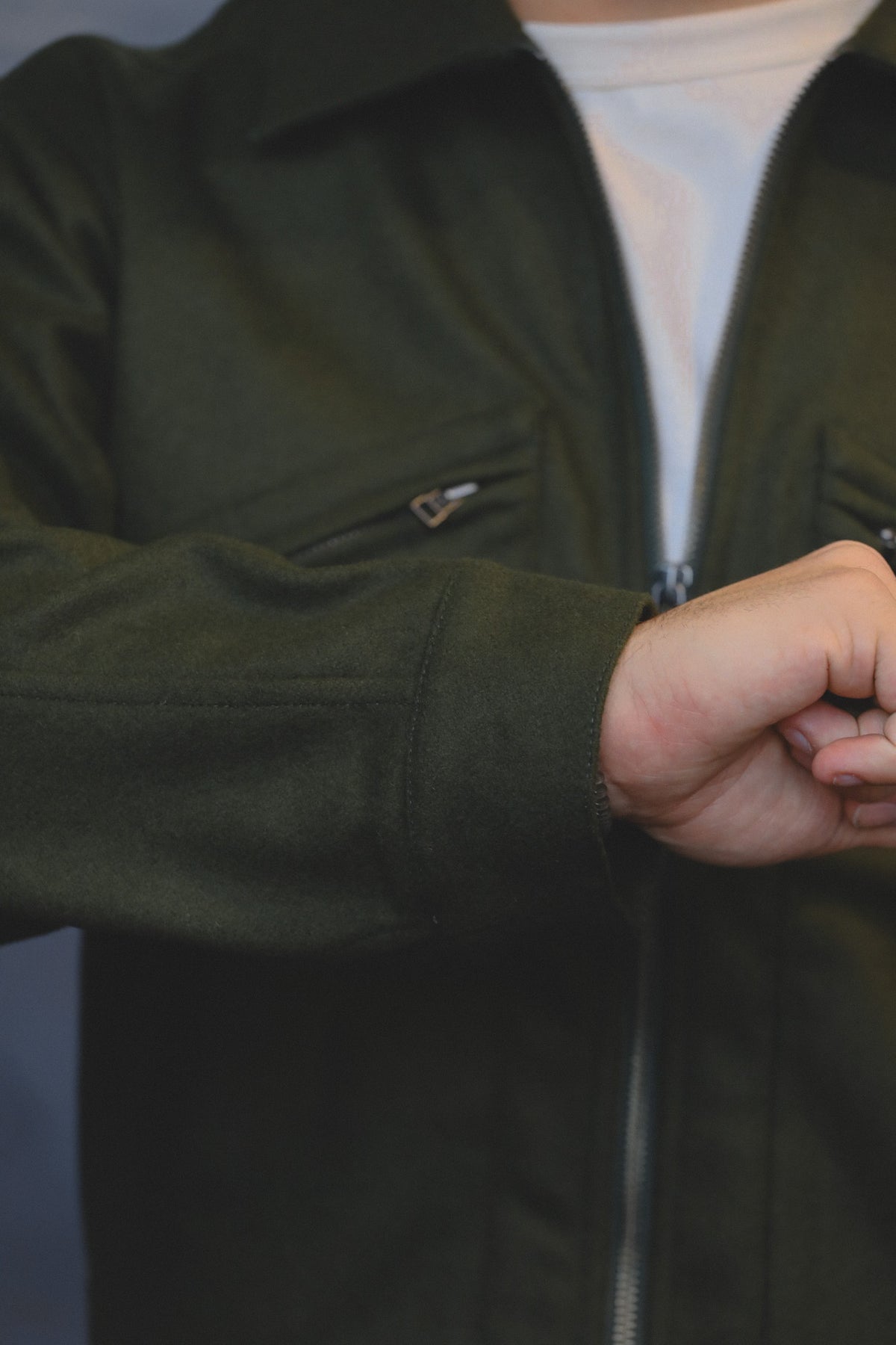 3sixteen Cycling Jacket- Hunter Green