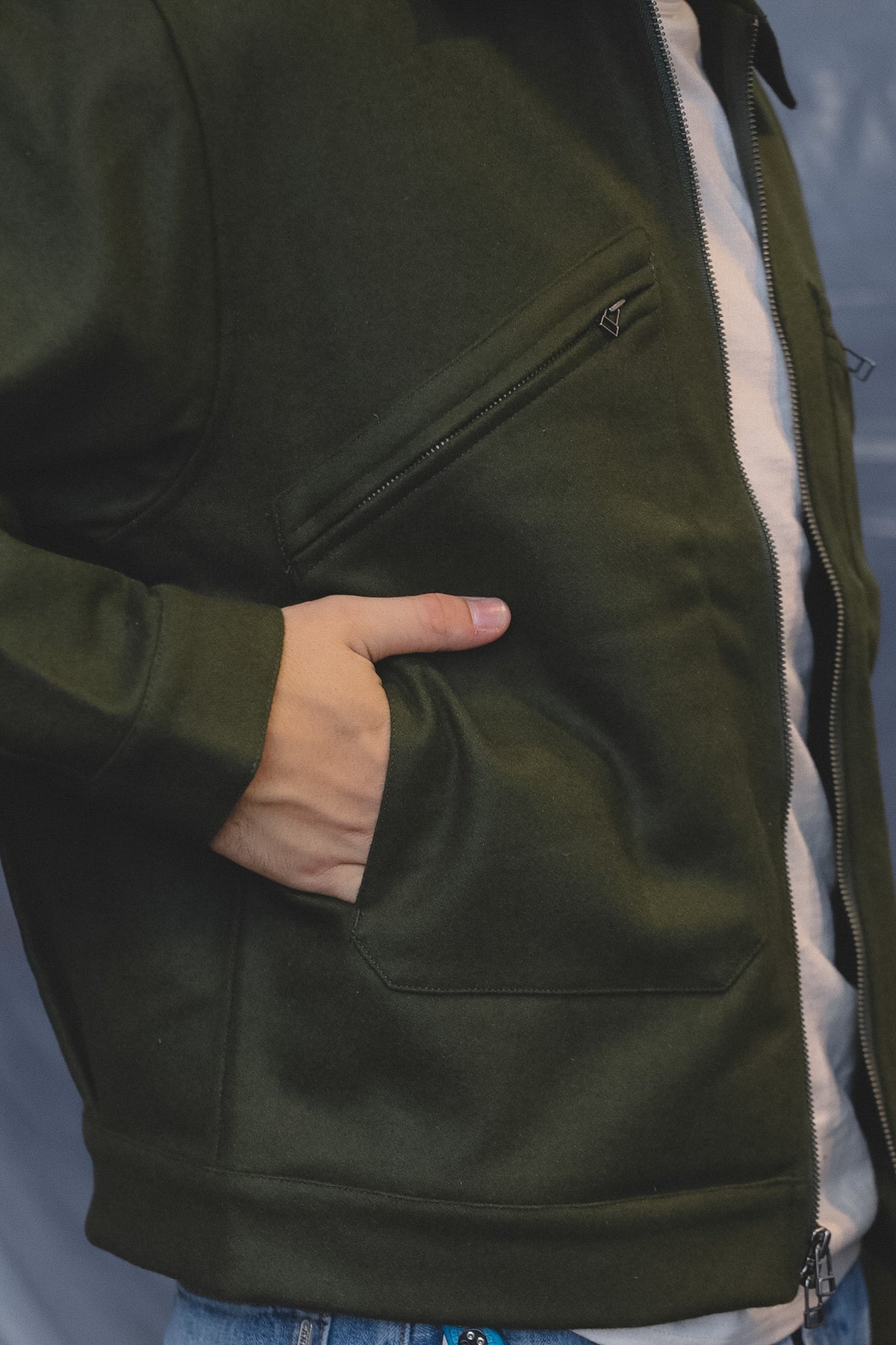 3sixteen Cycling Jacket- Hunter Green