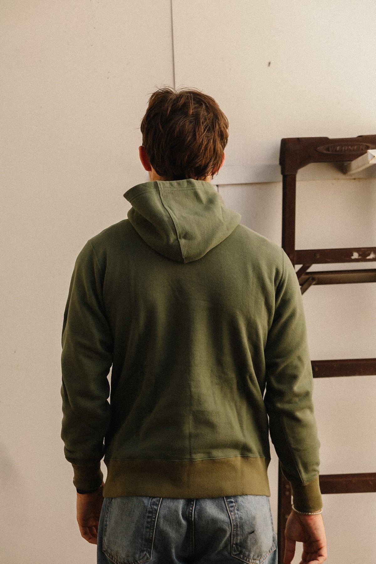 BR68914 Buzz Rickson Set-In Parka- Olive