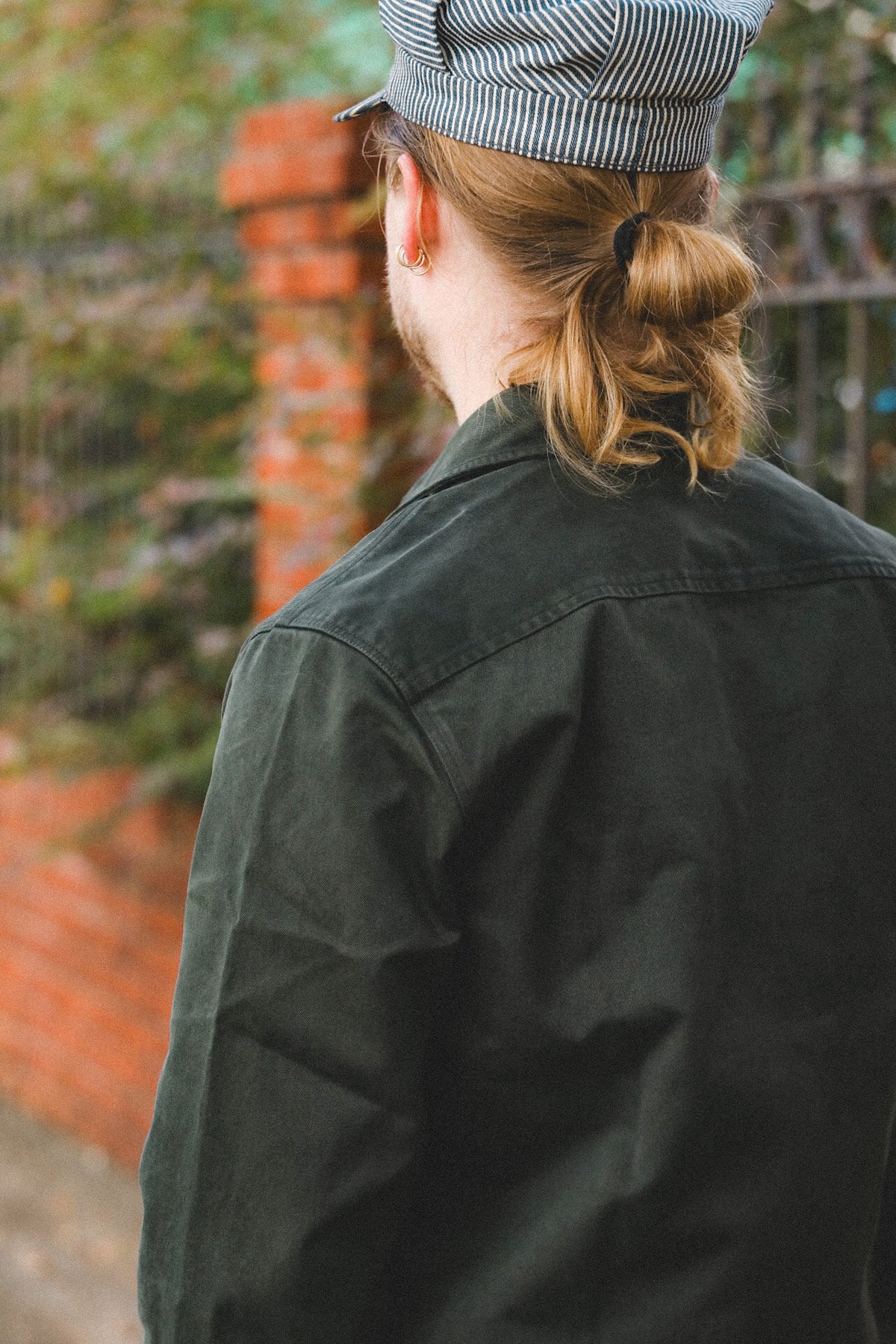 Indigofera Alamo Cotton Twill Shirt- Greek Pitch