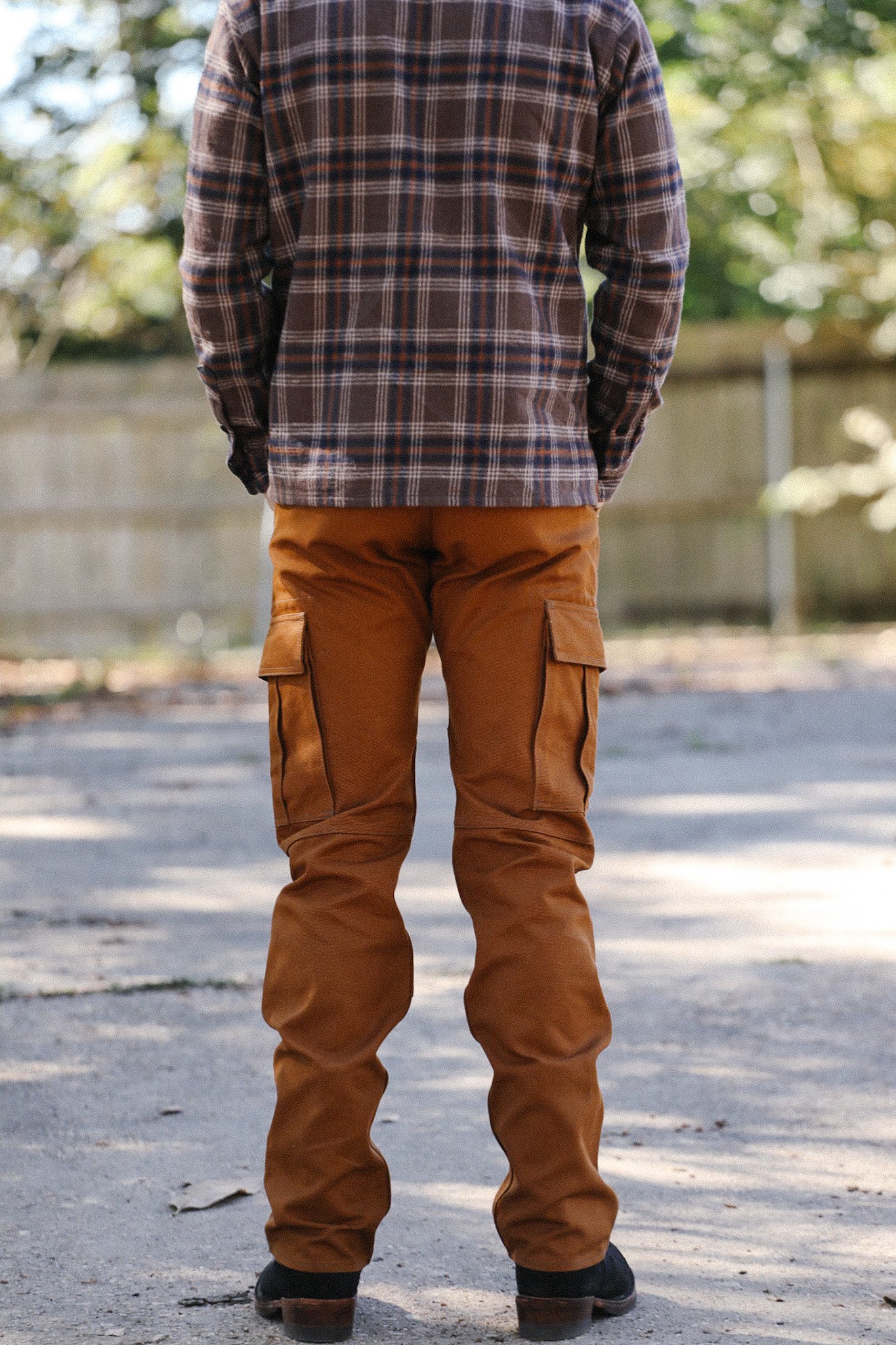 17oz Duck Cargo Pants - Brown IH-743-BRN