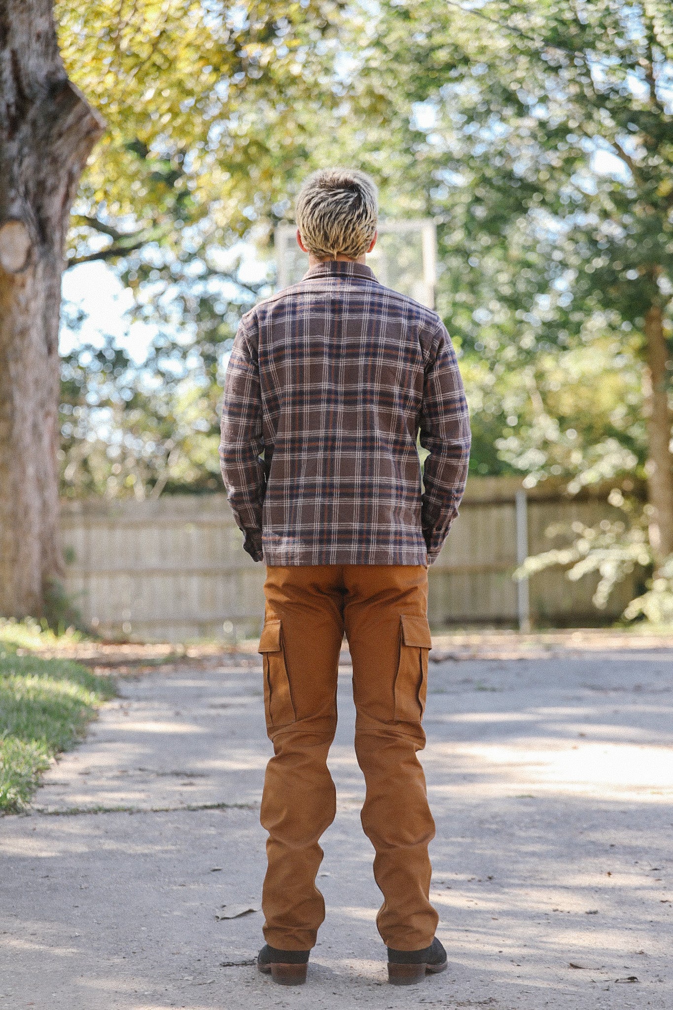 17oz Duck Cargo Pants - Brown IH-743-BRN