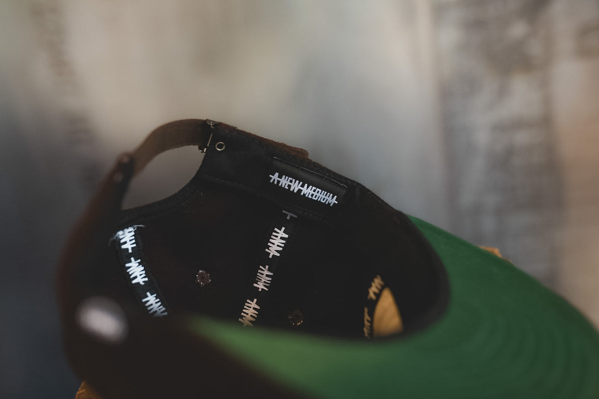 ANM Wool Vintage 6 Panel Cap- Chocolate