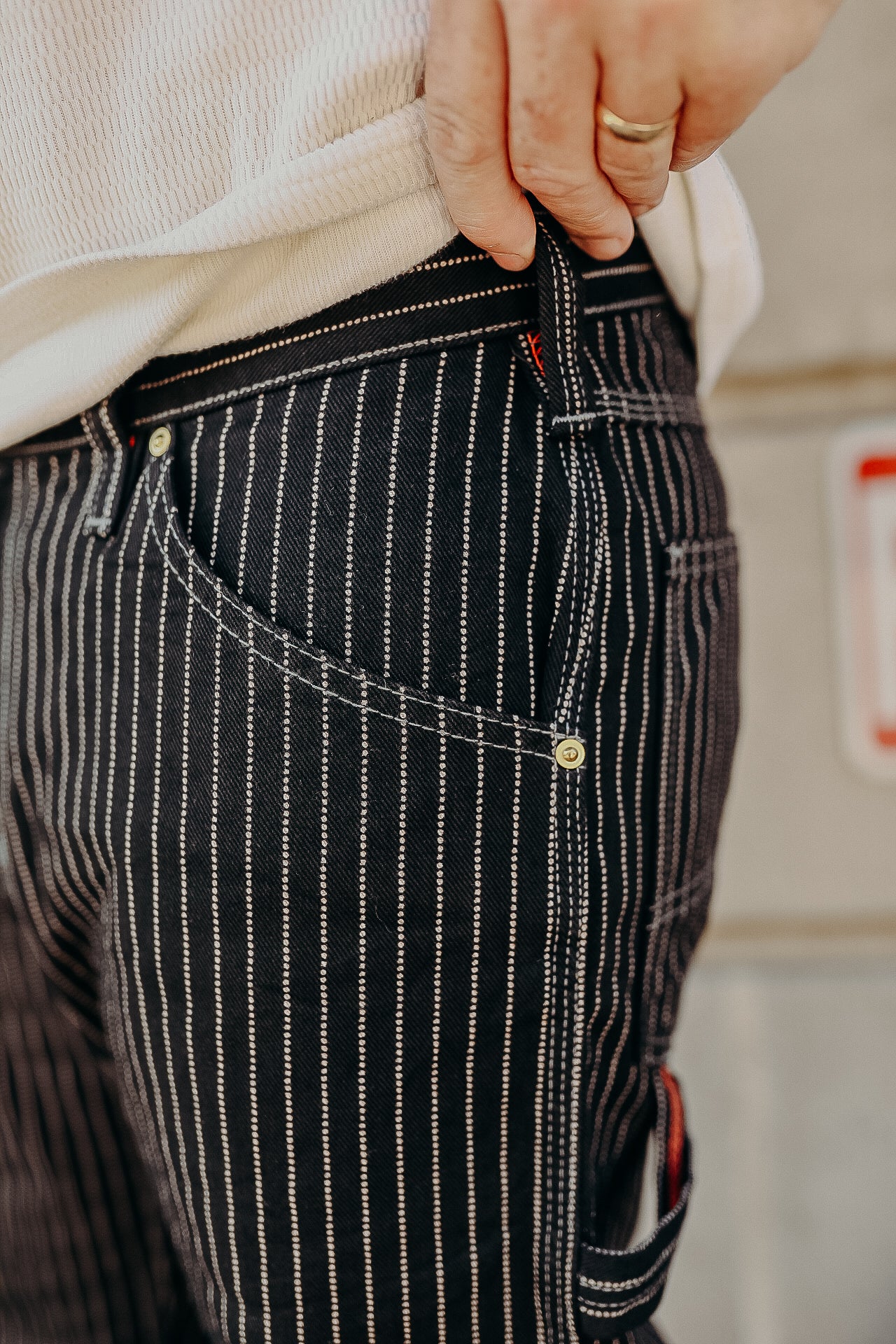 12oz Wabash Painter's Pants - Black IH-814-BLK