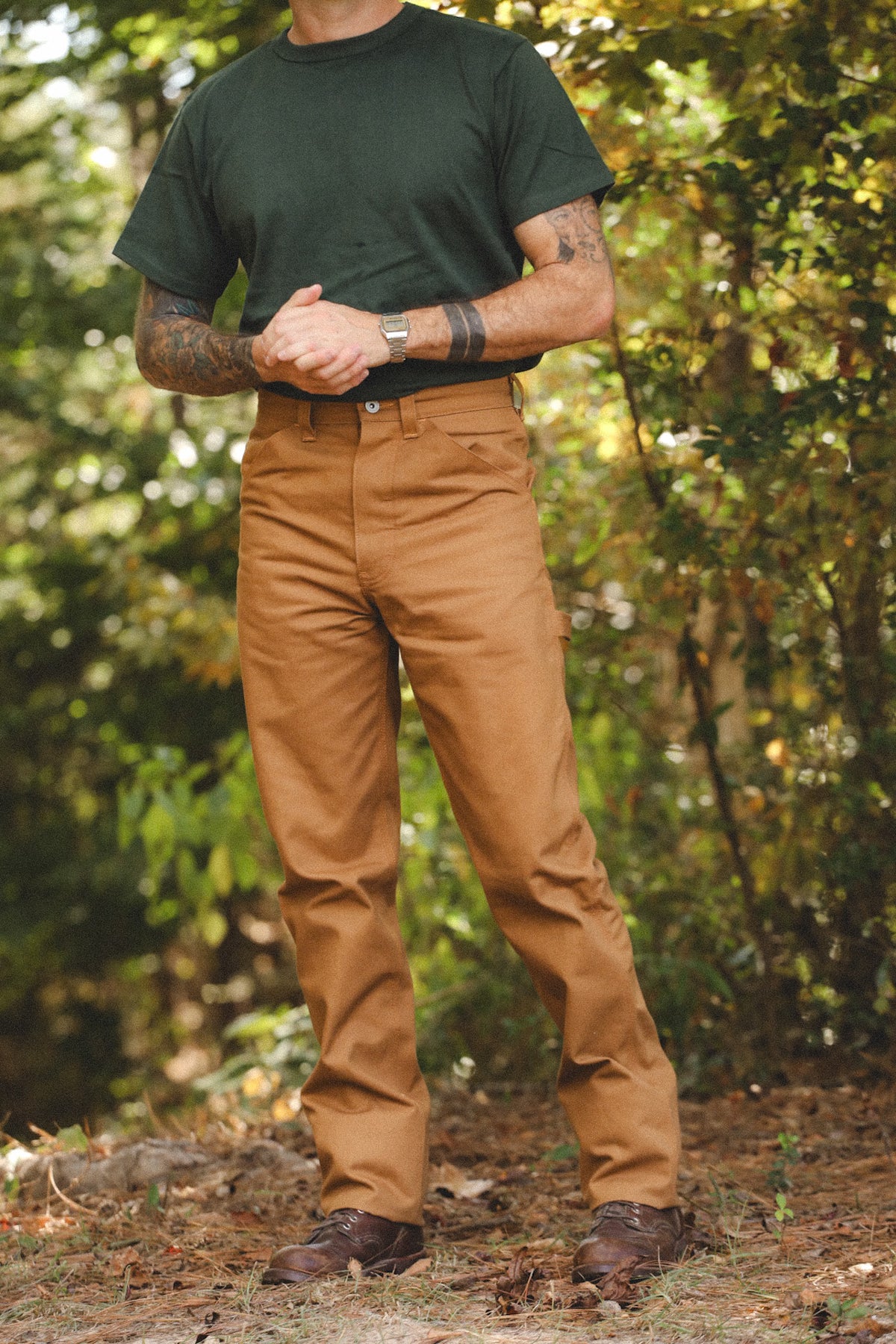 ANM 12.5oz Duck Canvas Painter Pant- Duck Brown