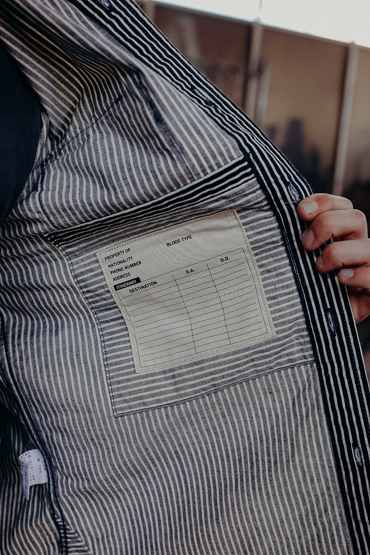 Traveling Shirt - Hickory (500TS)