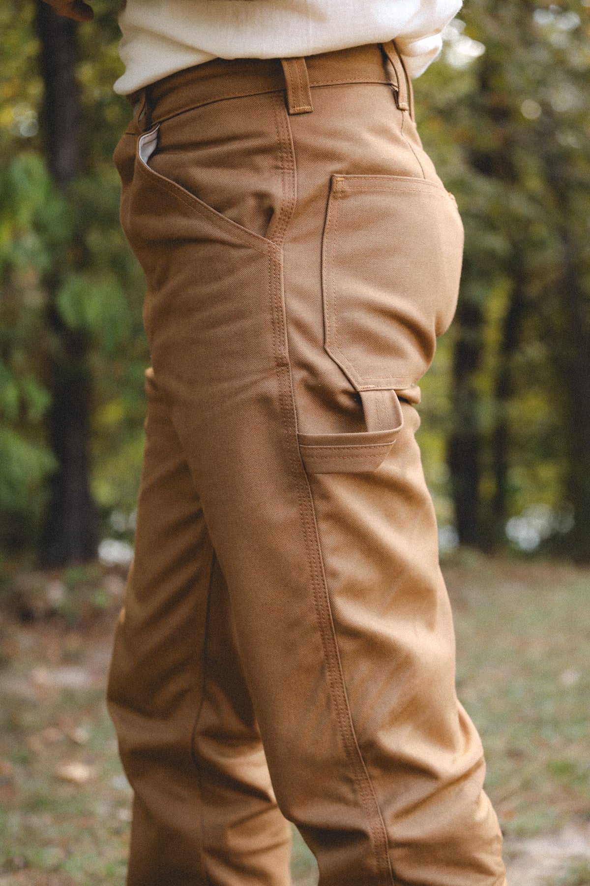 ANM 12.5oz Duck Canvas Painter Pant- Duck Brown