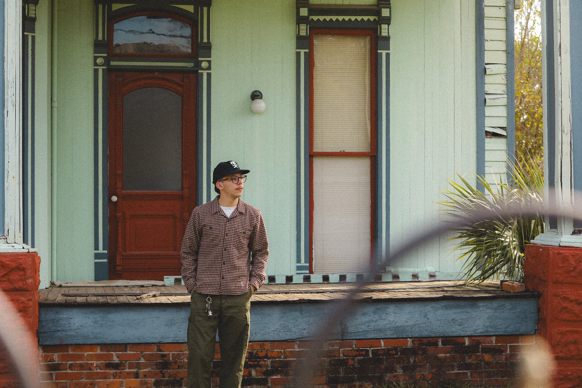 Freenote Cloth Dayton LS Harlequin