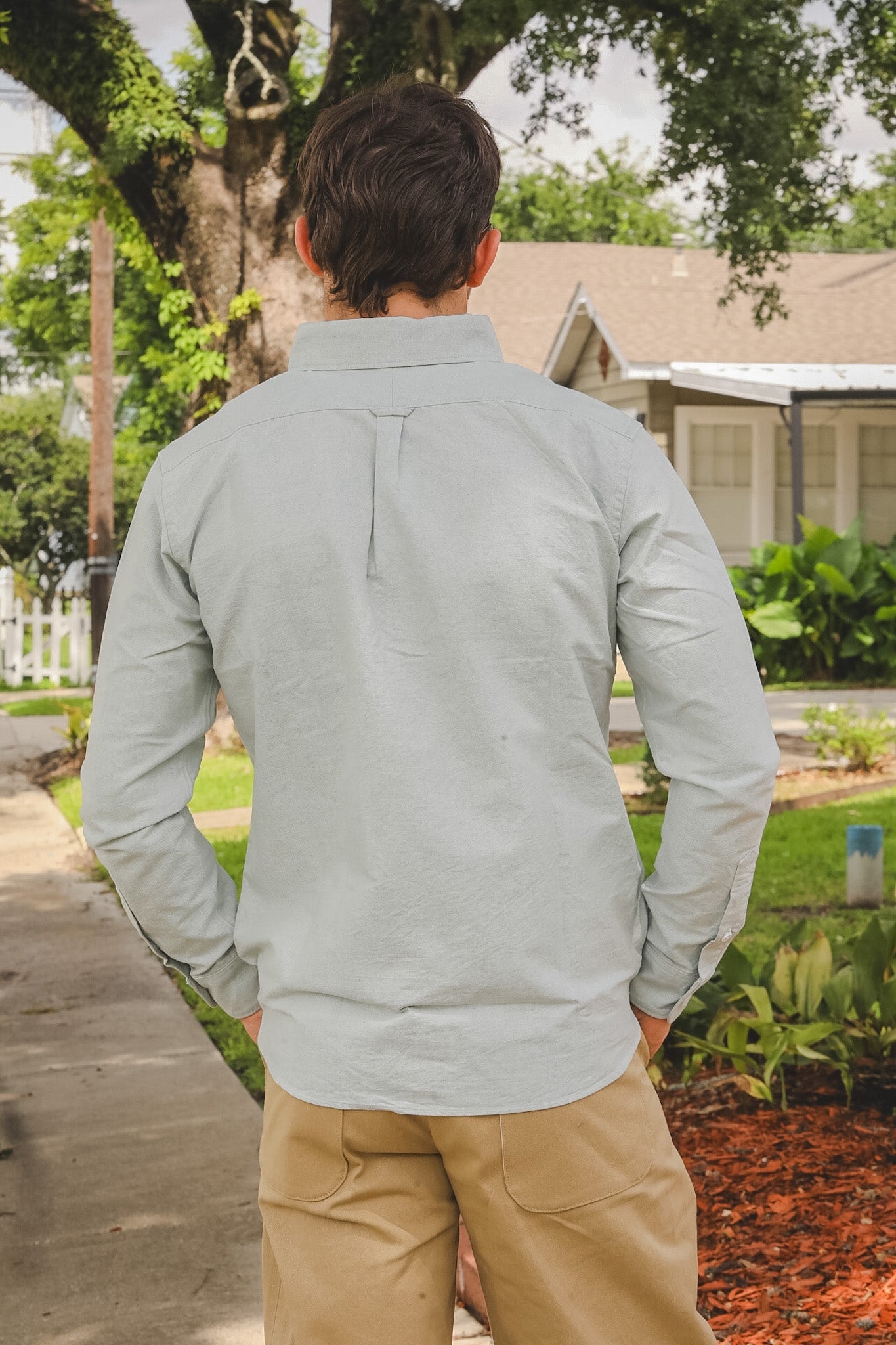 502205 UES BD Oxford Shirt - Indigo Light