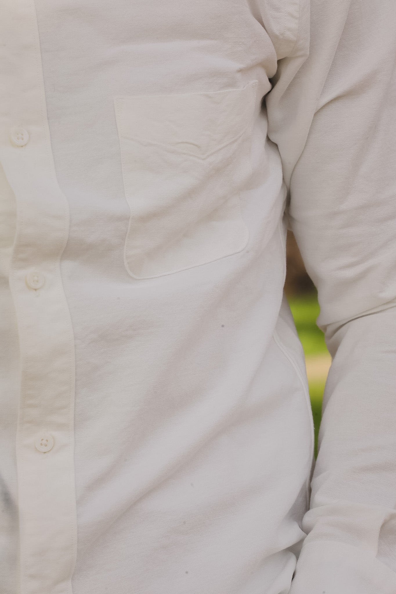 502205 UES BD Oxford Shirt - White
